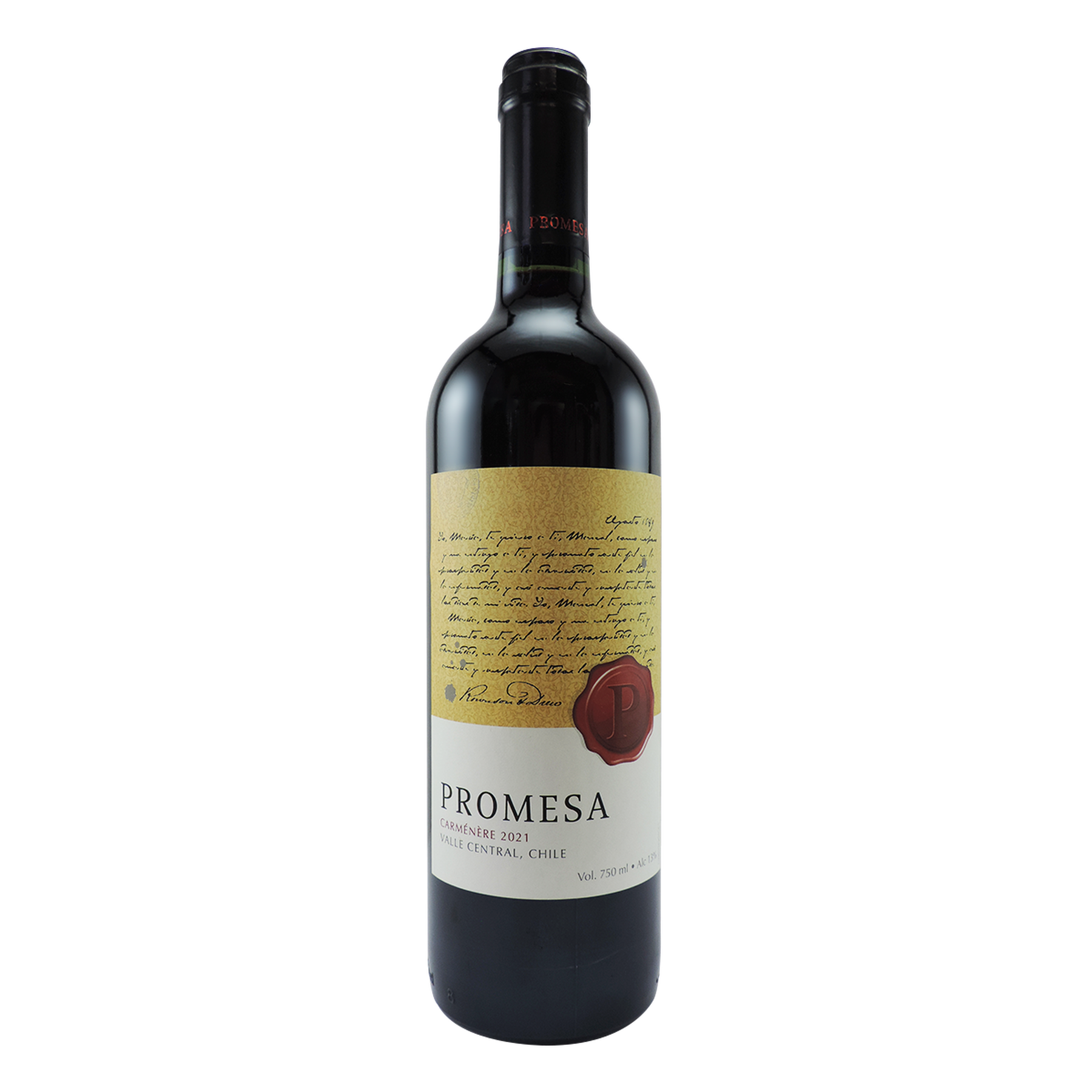 Vinho Tinto Carm&eacute;n&egrave;re Promesa Garrafa 750ml