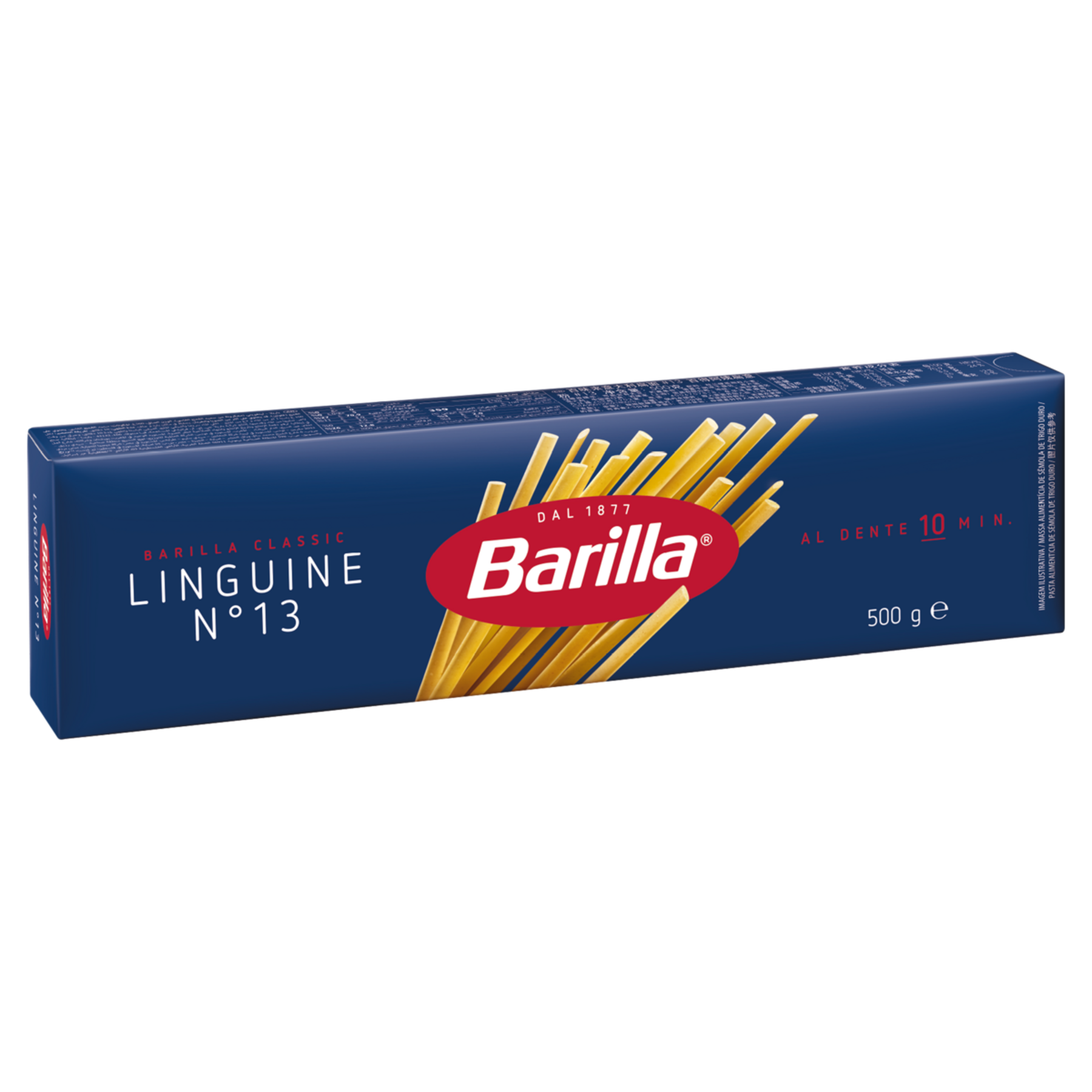 Macarrão de Sêmola de Trigo Duro Linguine 13 Barilla Classic Caixa 500g