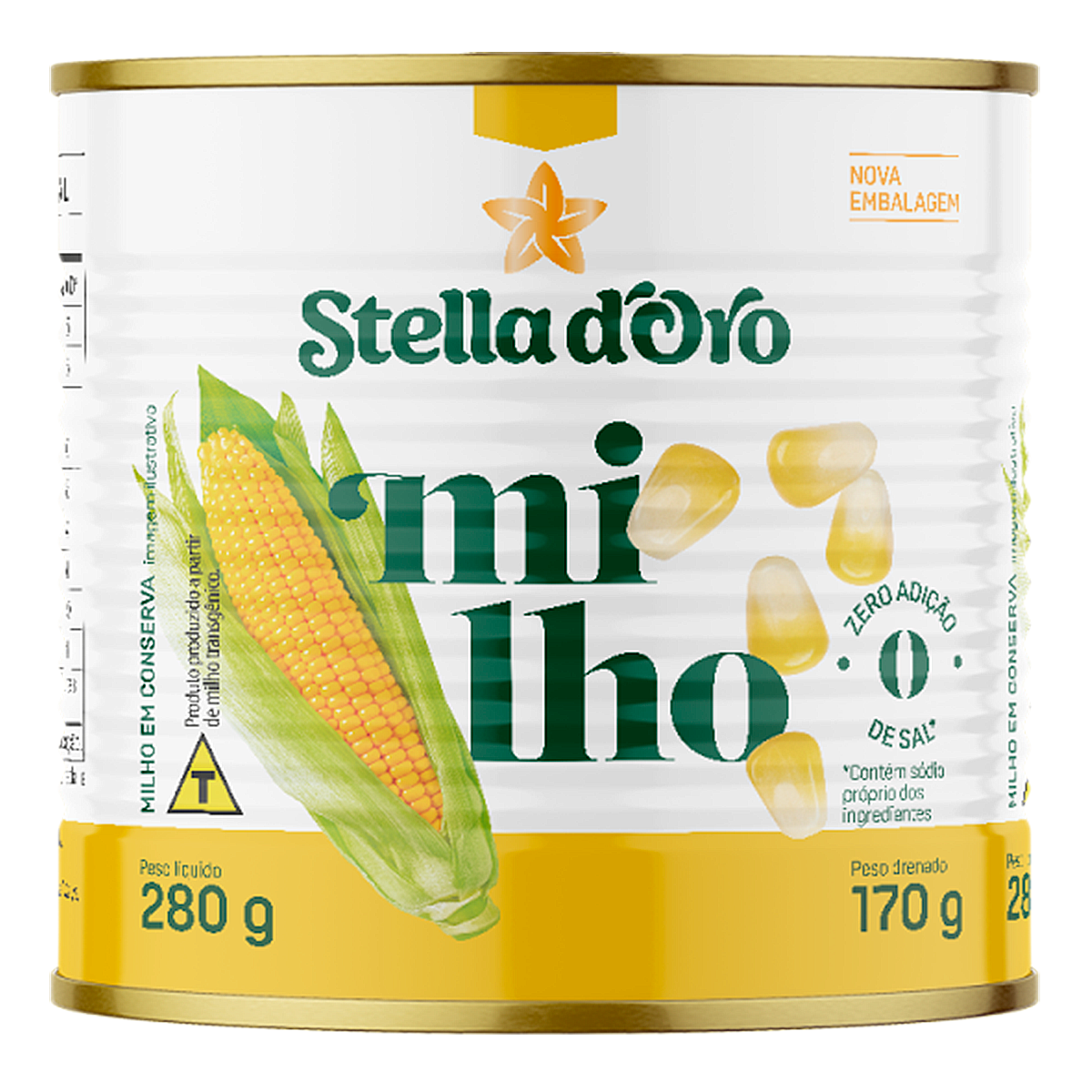 Milho Verde em Conserva Stella Doro Lata 170g