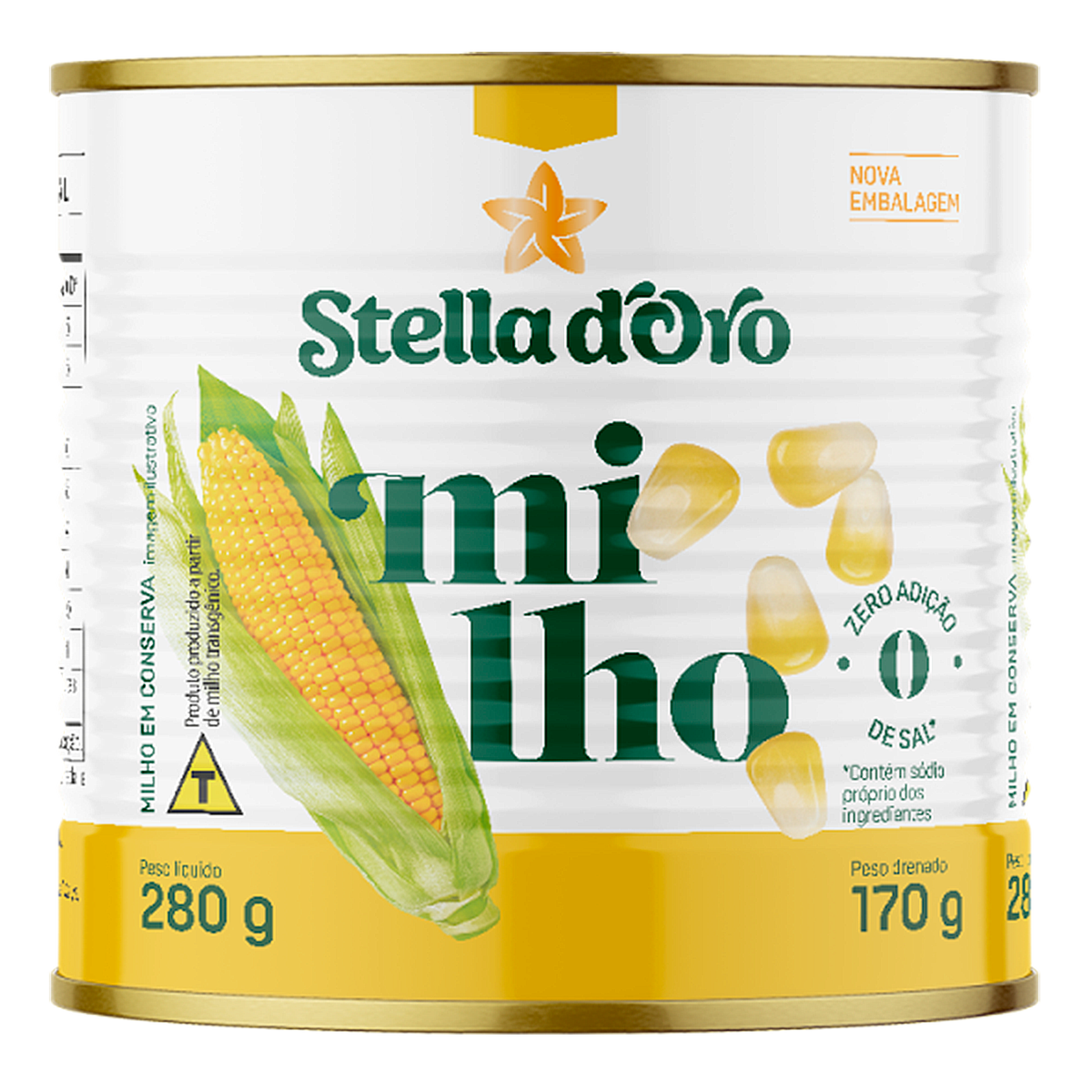 Milho Verde em Conserva Stella Doro Lata 170g