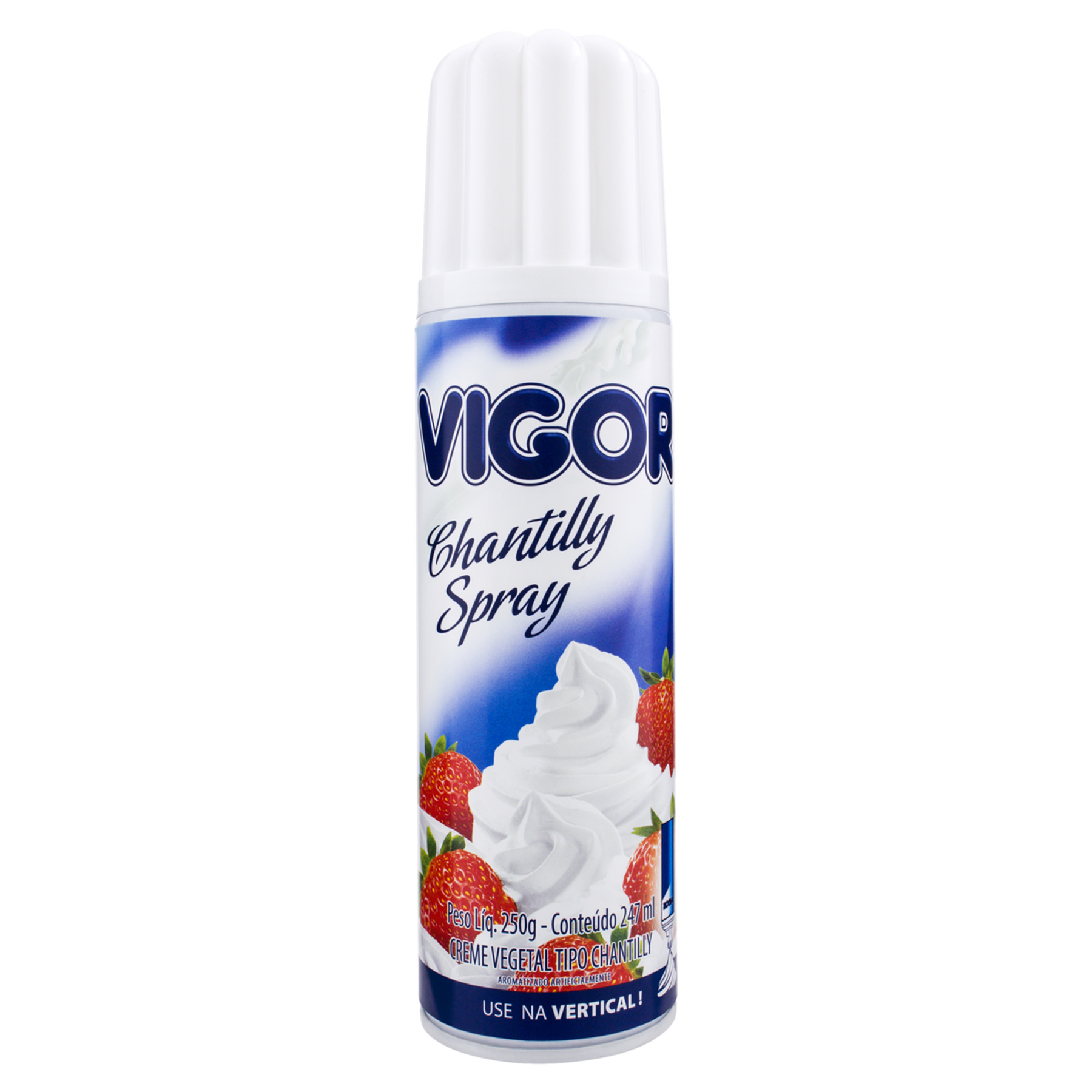 Creme Chantilly Spray Vigor Frasco 250g