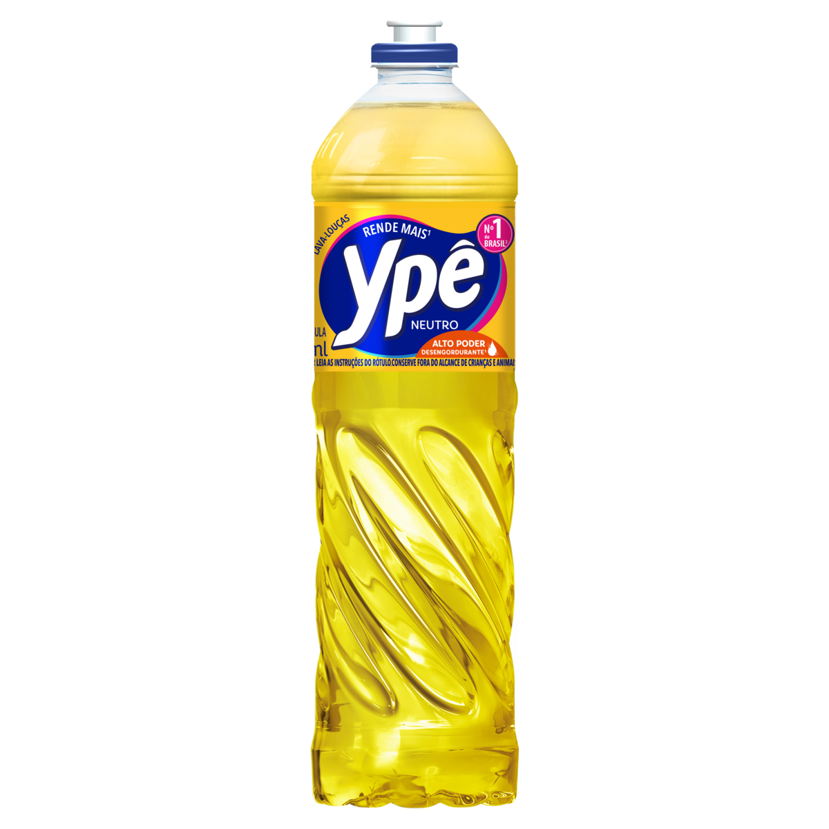 Lava-Lou&ccedil;as L&iacute;quido Neutro Yp&ecirc; Squeeze 500ml