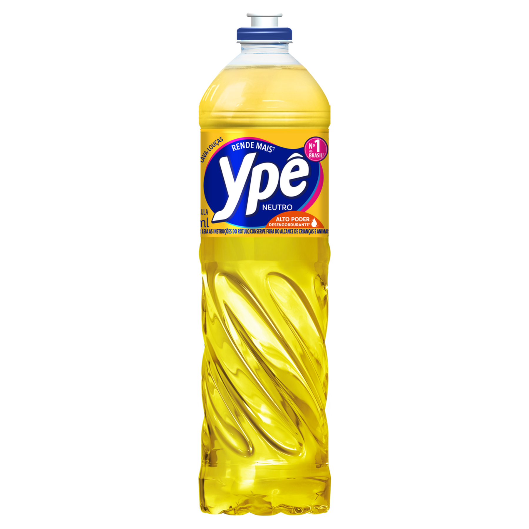 Lava-Lou&ccedil;as L&iacute;quido Neutro Yp&ecirc; Squeeze 500ml