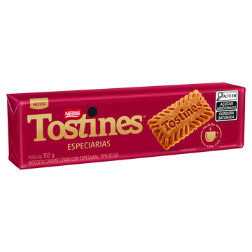 Biscoito Tostines Especiarias Nestlé Pacote 150g