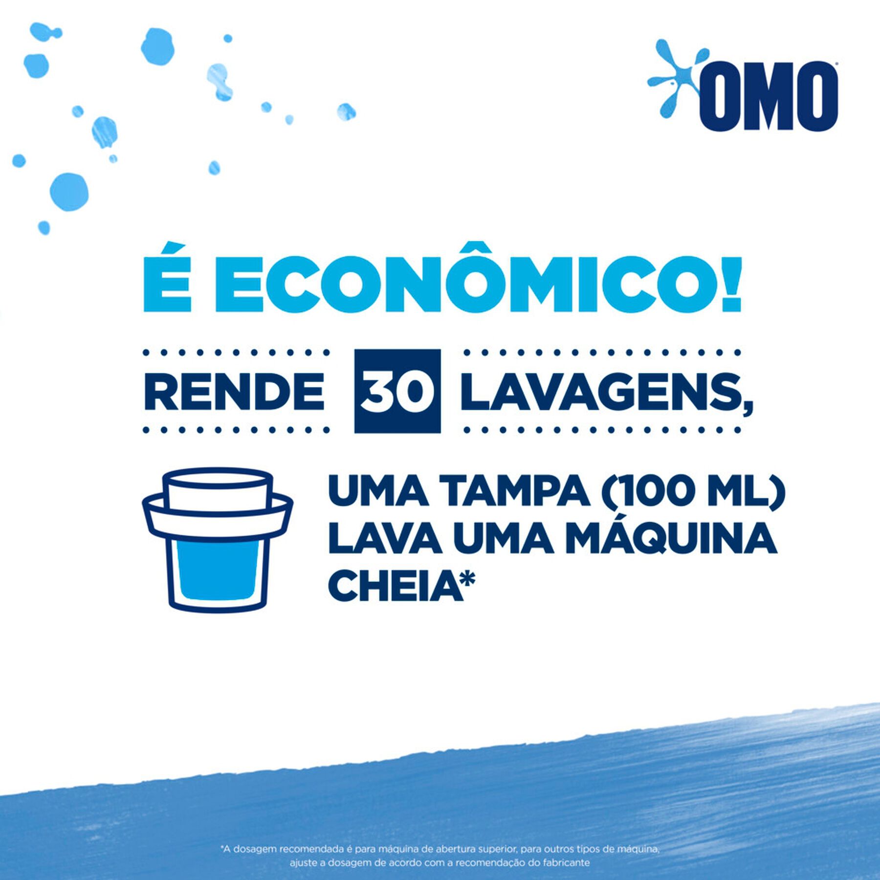 Sabão Líquido Omo Puro Cuidado Galão 3l