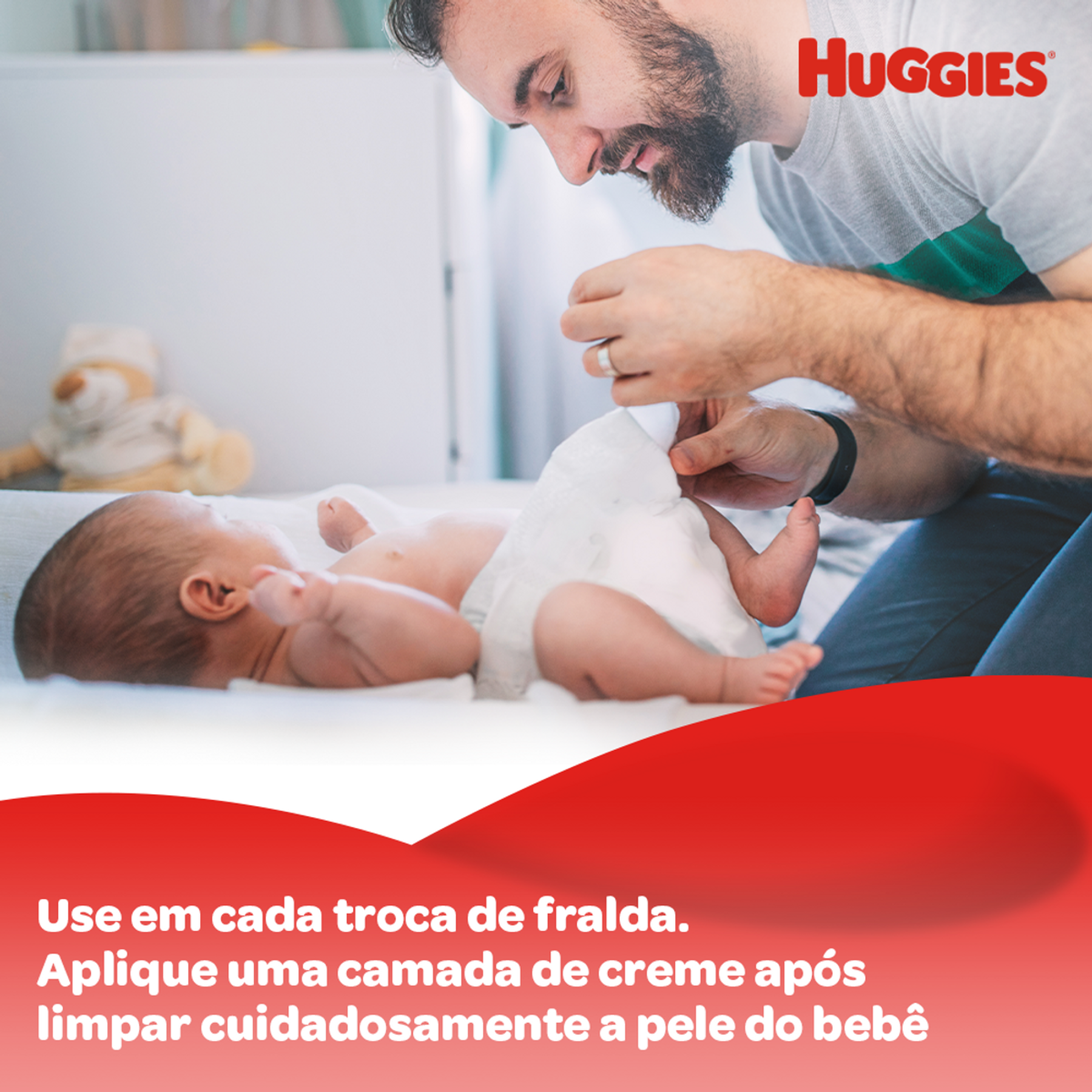 Creme Preventivo de Assaduras Huggies Supreme Care Caixa 80g