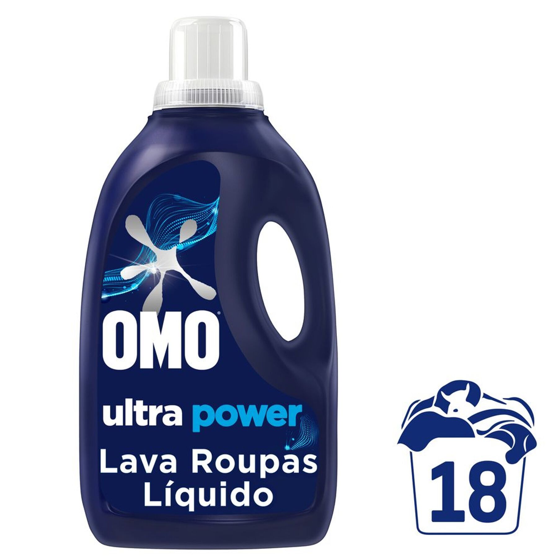 Sabão Líquido Ultra Power Omo Frasco 1,8l