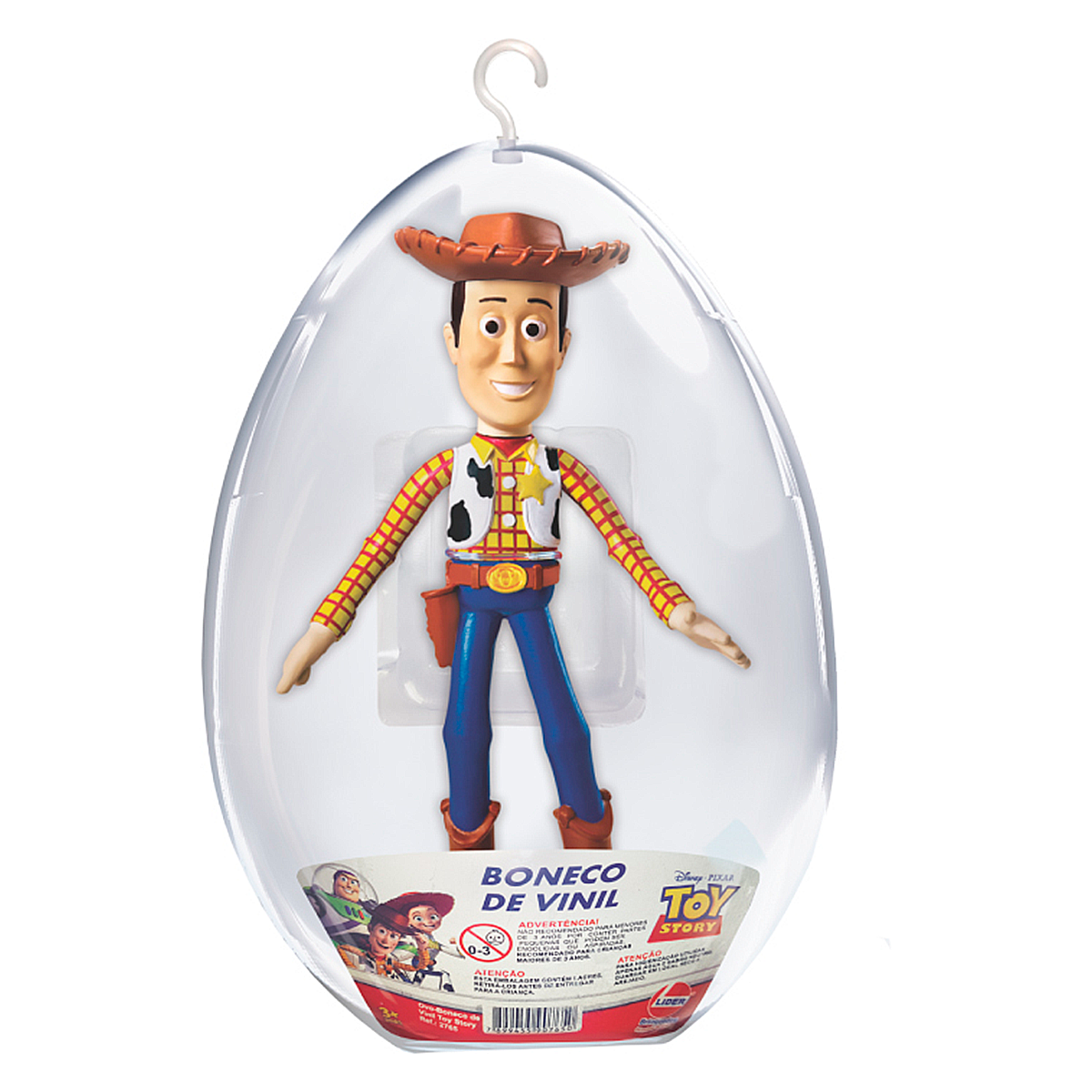 Ovo de Brinquedo Toy Story - Woody (M)