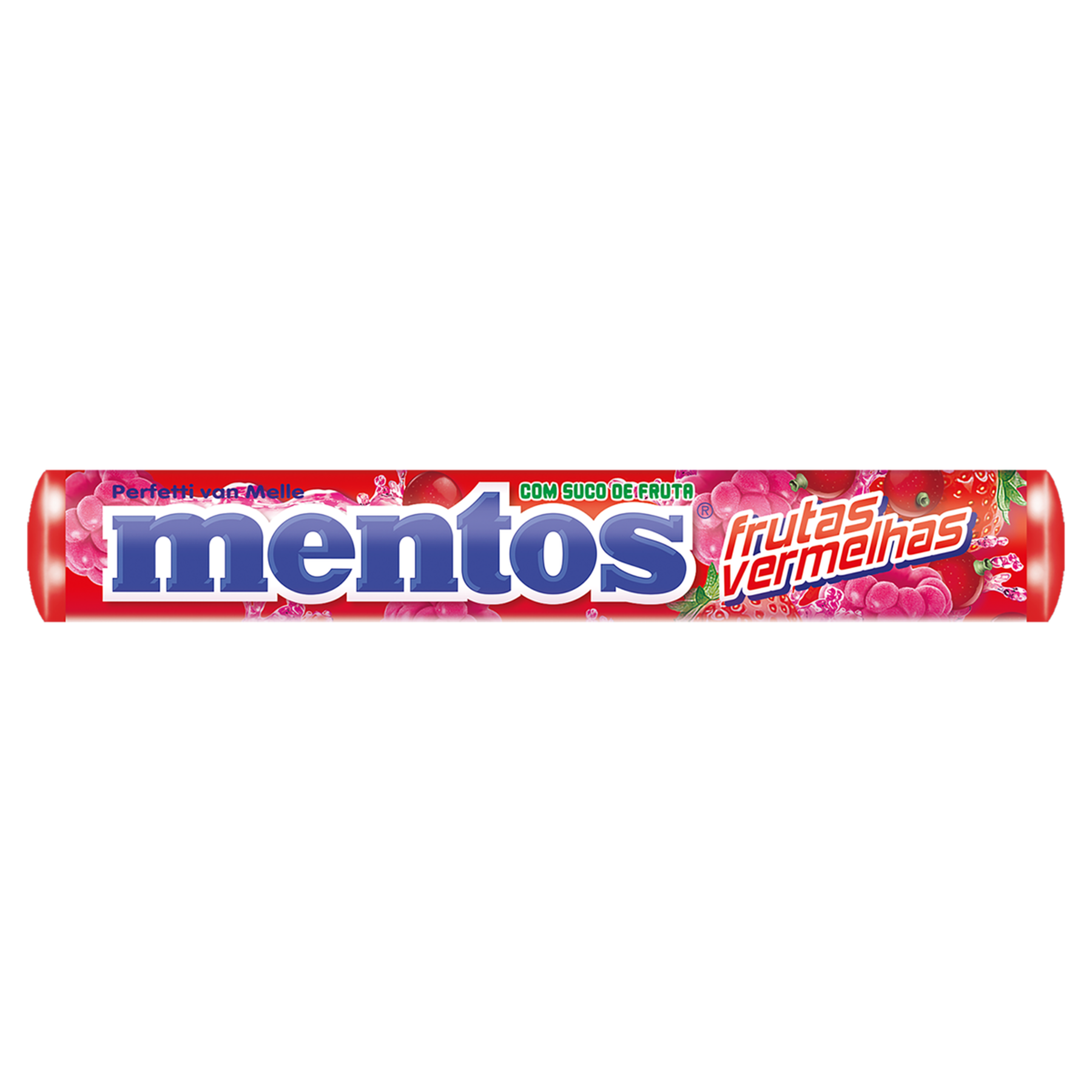 Bala Frutas Vermelhas Mentos Pacote 37,5g