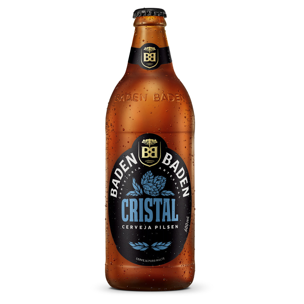 Cerveja Pilsen Cristal Baden Baden Garrafa 600ml