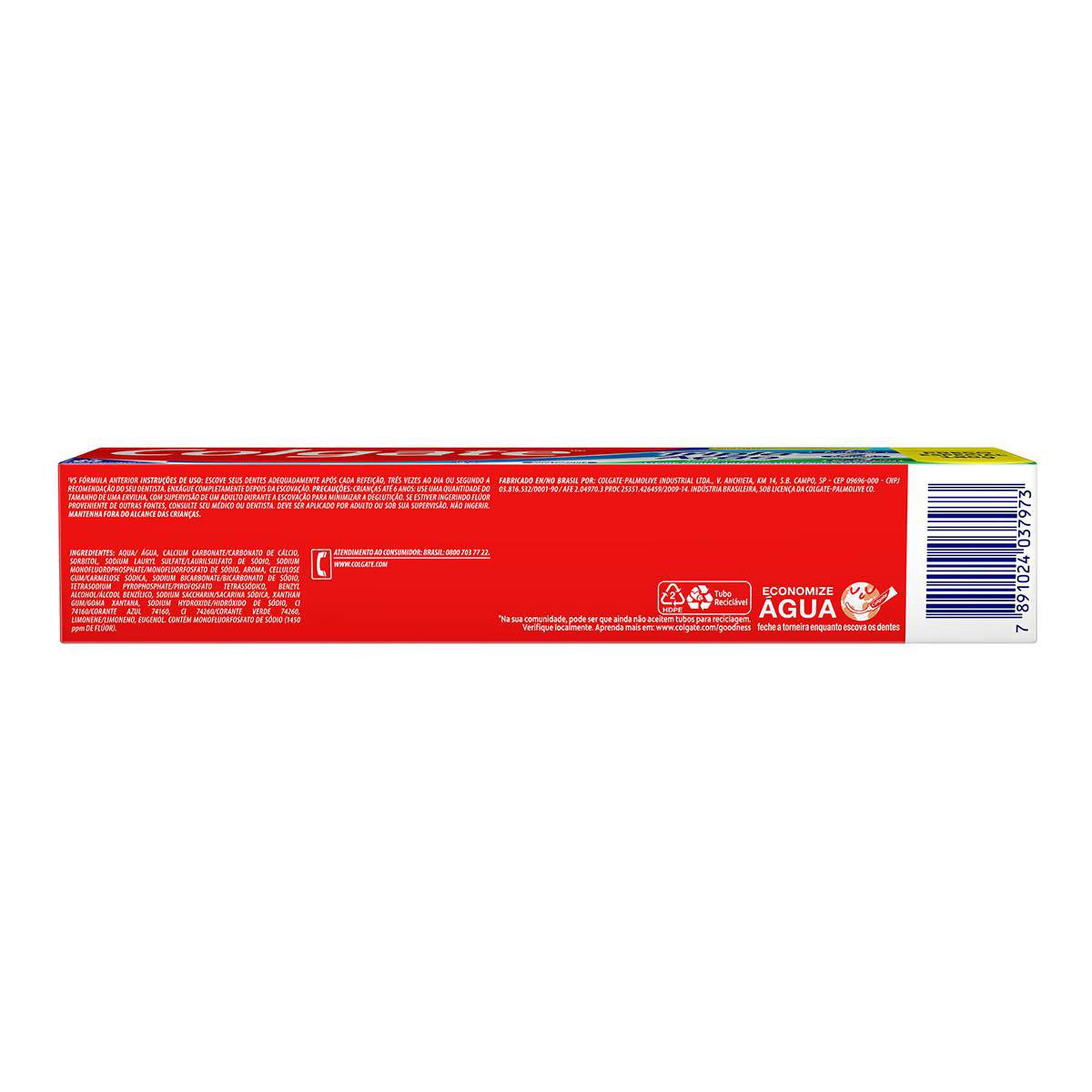 Creme Dental Menta Original Colgate Tripla Ação Caixa 180g - Embalagem Preço Especial