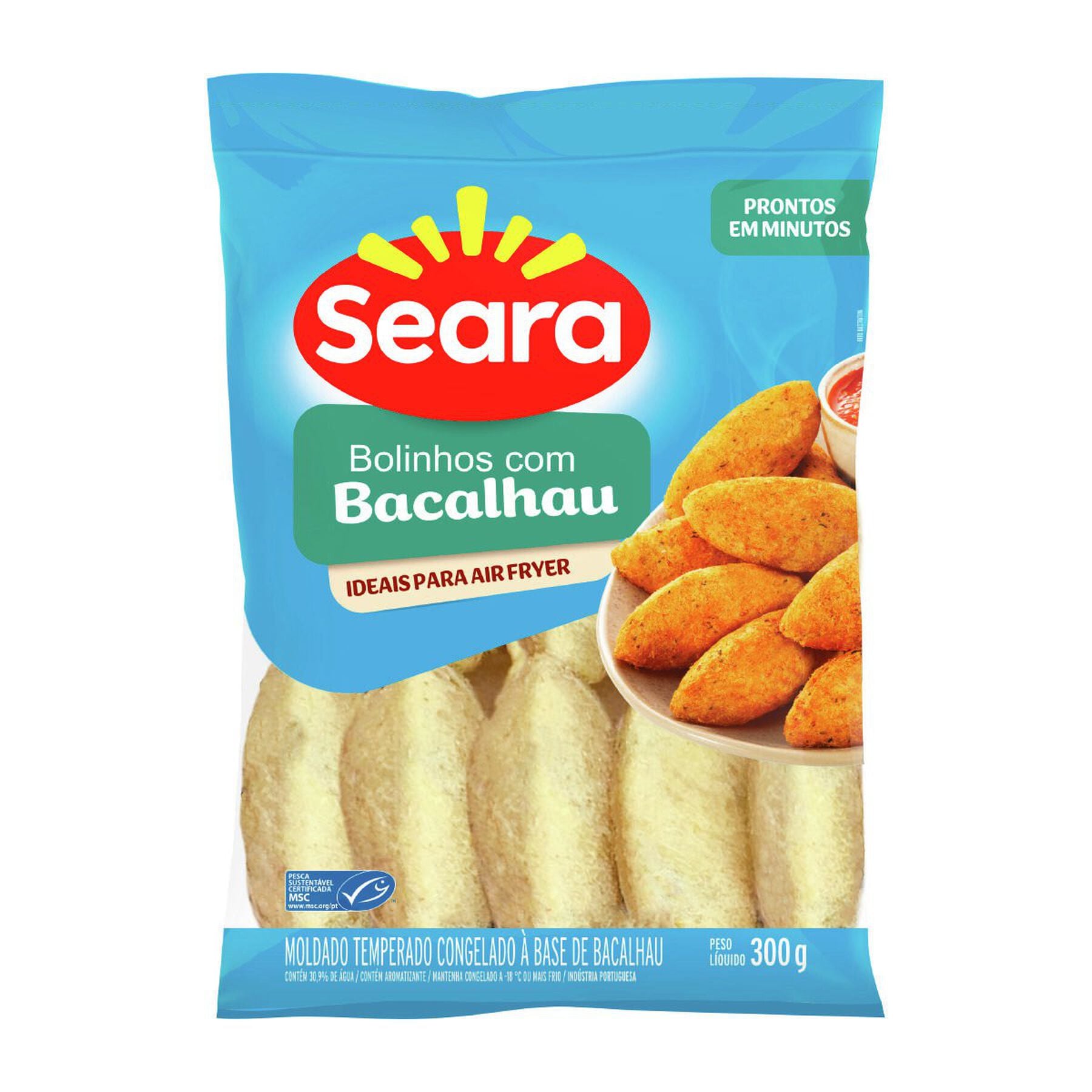 Bolinho com Bacalhau Seara Pacote 300g
