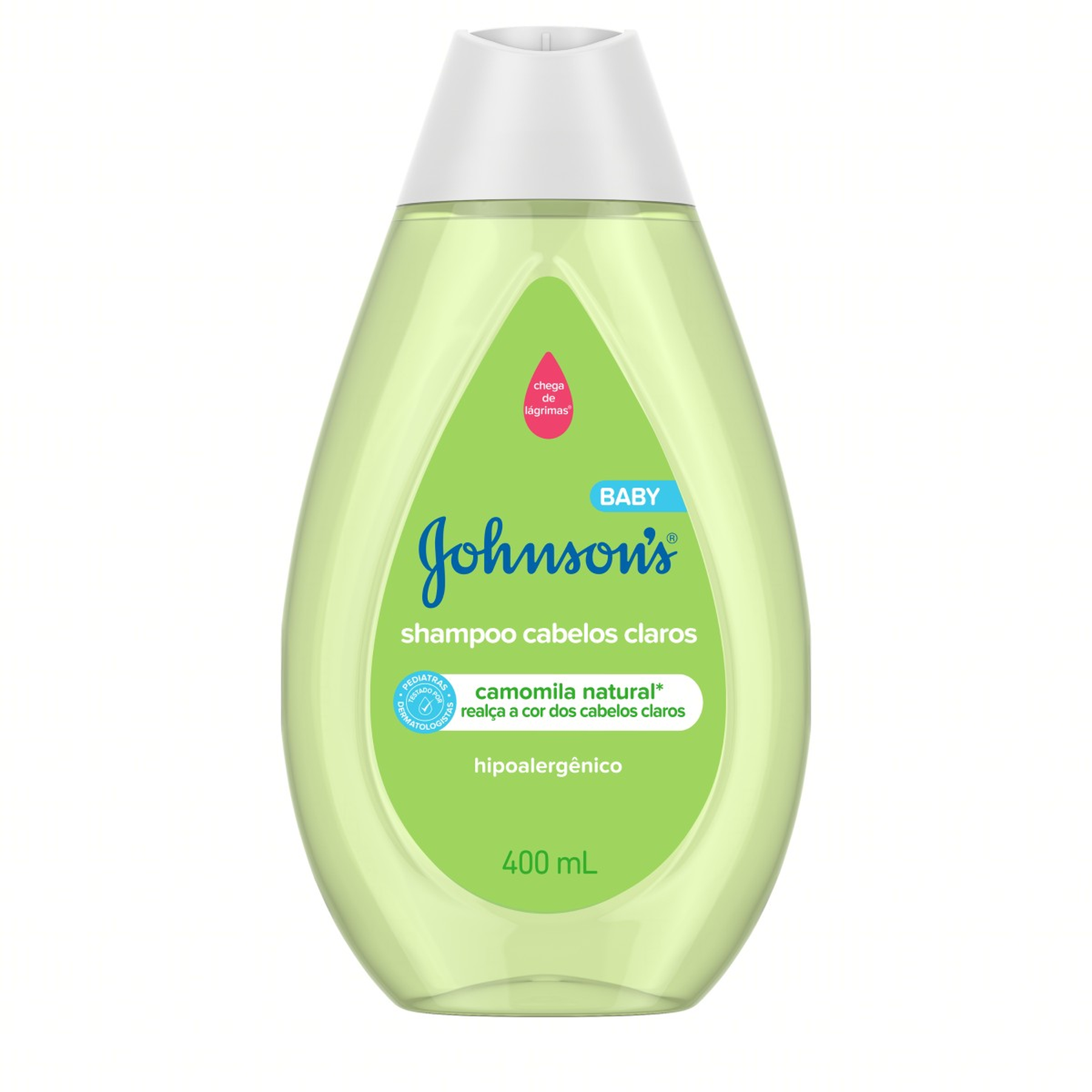 Shampoo Camomila Natural Johnson's Baby Frasco 400ml