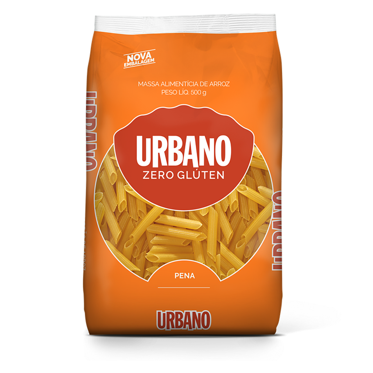 Macarr&atilde;o  Urbano Sem Gl&uacute;ten 500g, Pena