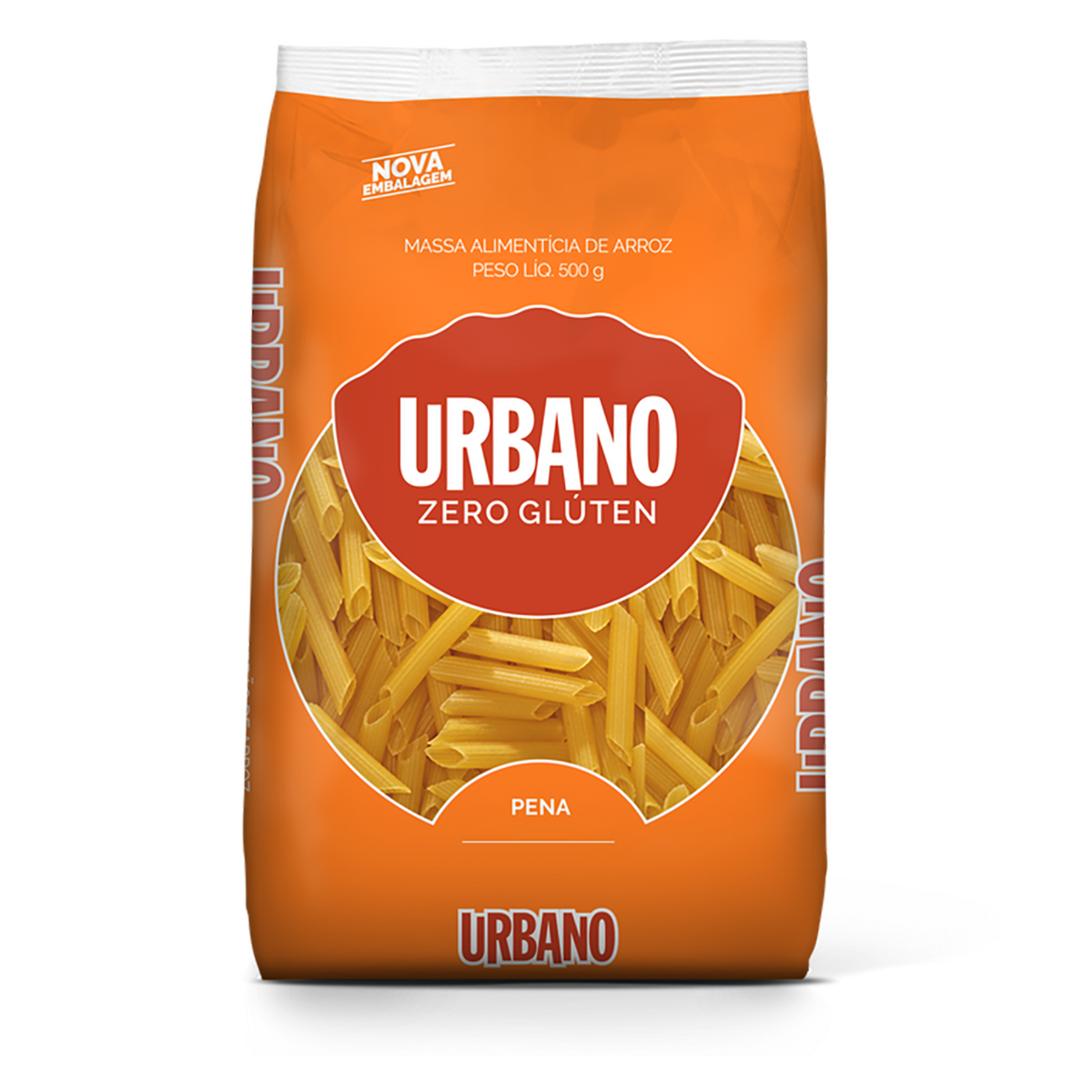 Macarrão  Urbano Sem Glúten 500g, Pena