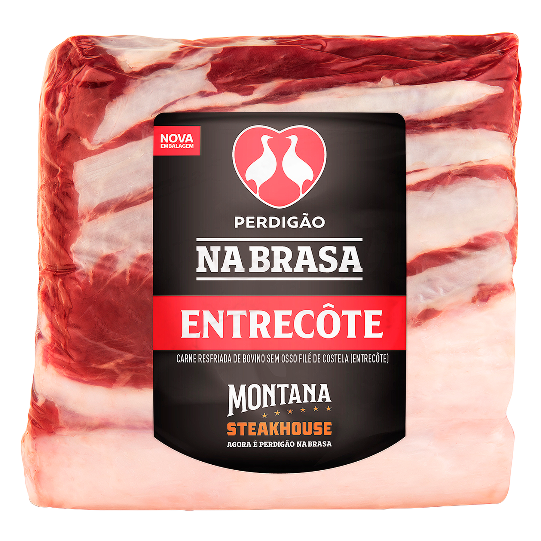 Fil&eacute; de Costela Entrec&ocirc;te Steakhouse Montana Perdig&atilde;o Na Brasa aprox. 1.200g
