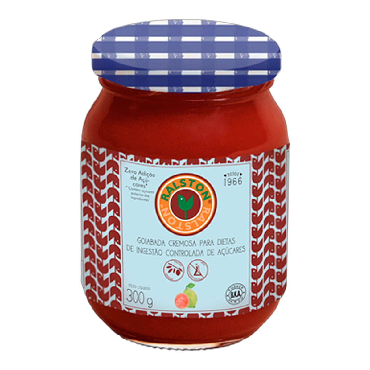 Goiabada Cremosa Zero Adi&ccedil;&atilde;o de A&ccedil;&uacute;cares Ralston 300g