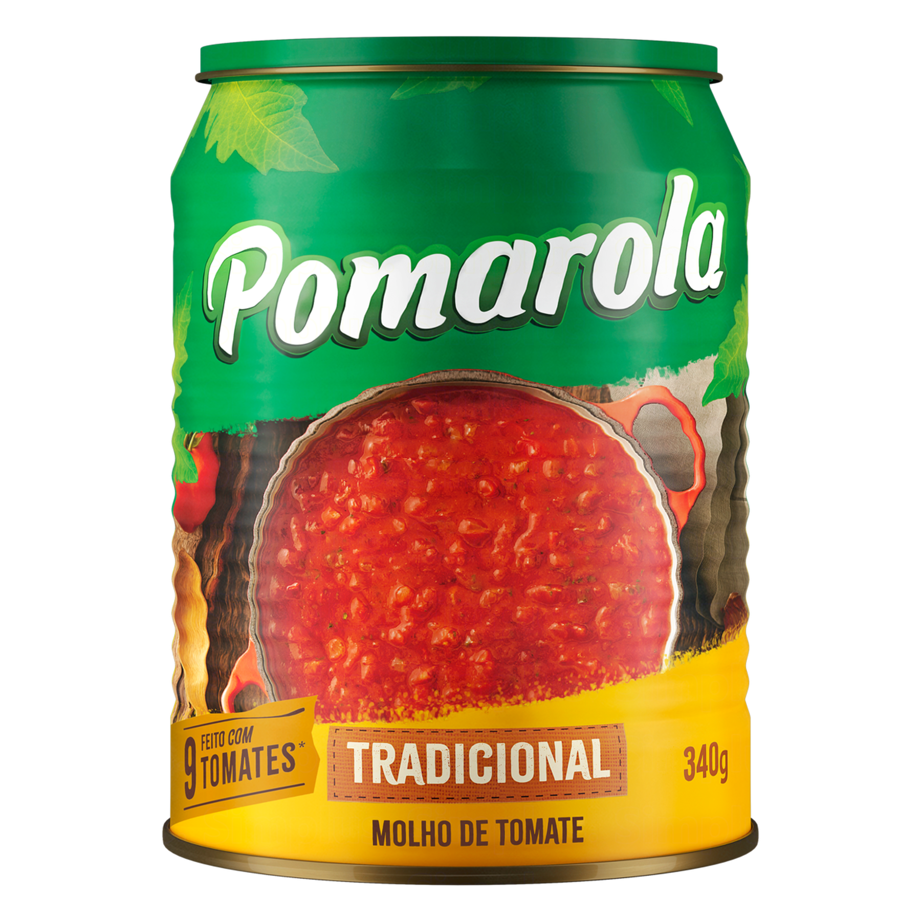 Molho de Tomate Tradicional Pomarola Lata 340g