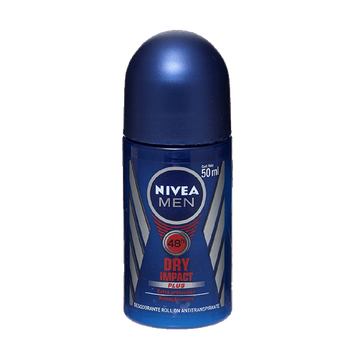 Desodorante Nivea Dry Impact Men Rollon 50ml