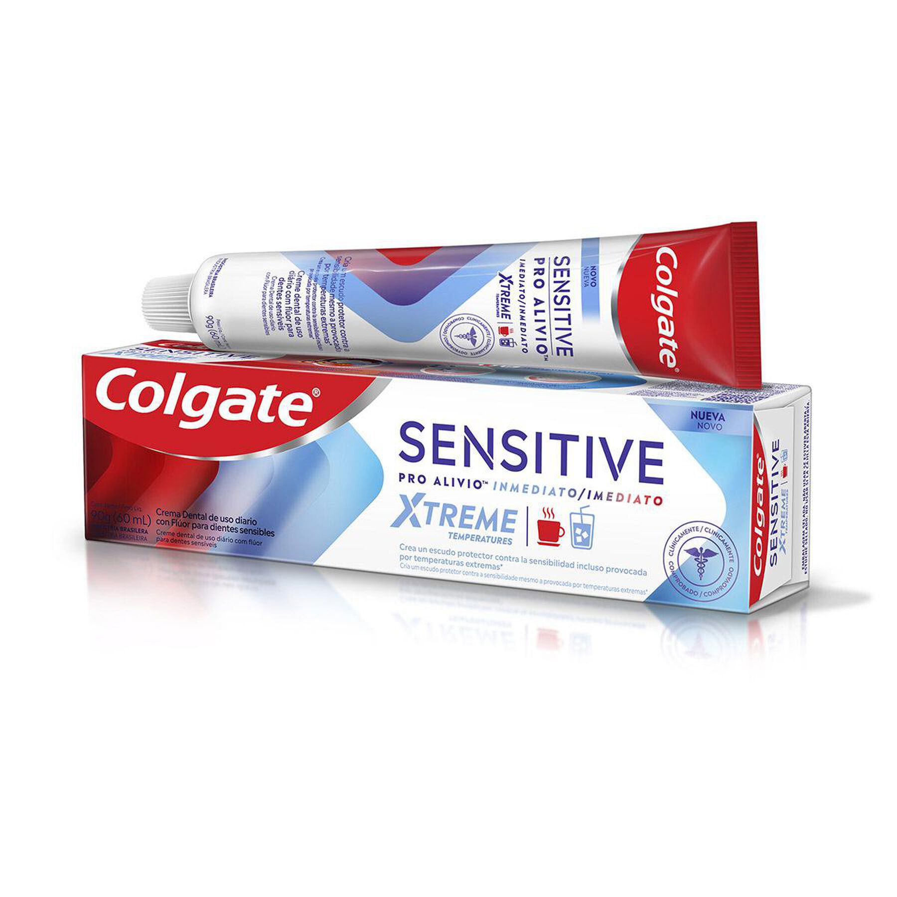 Creme Dental Para Sensibilidade Colgate Sensitive Pro Alívio Imediato Xtreme Temperatures 90g