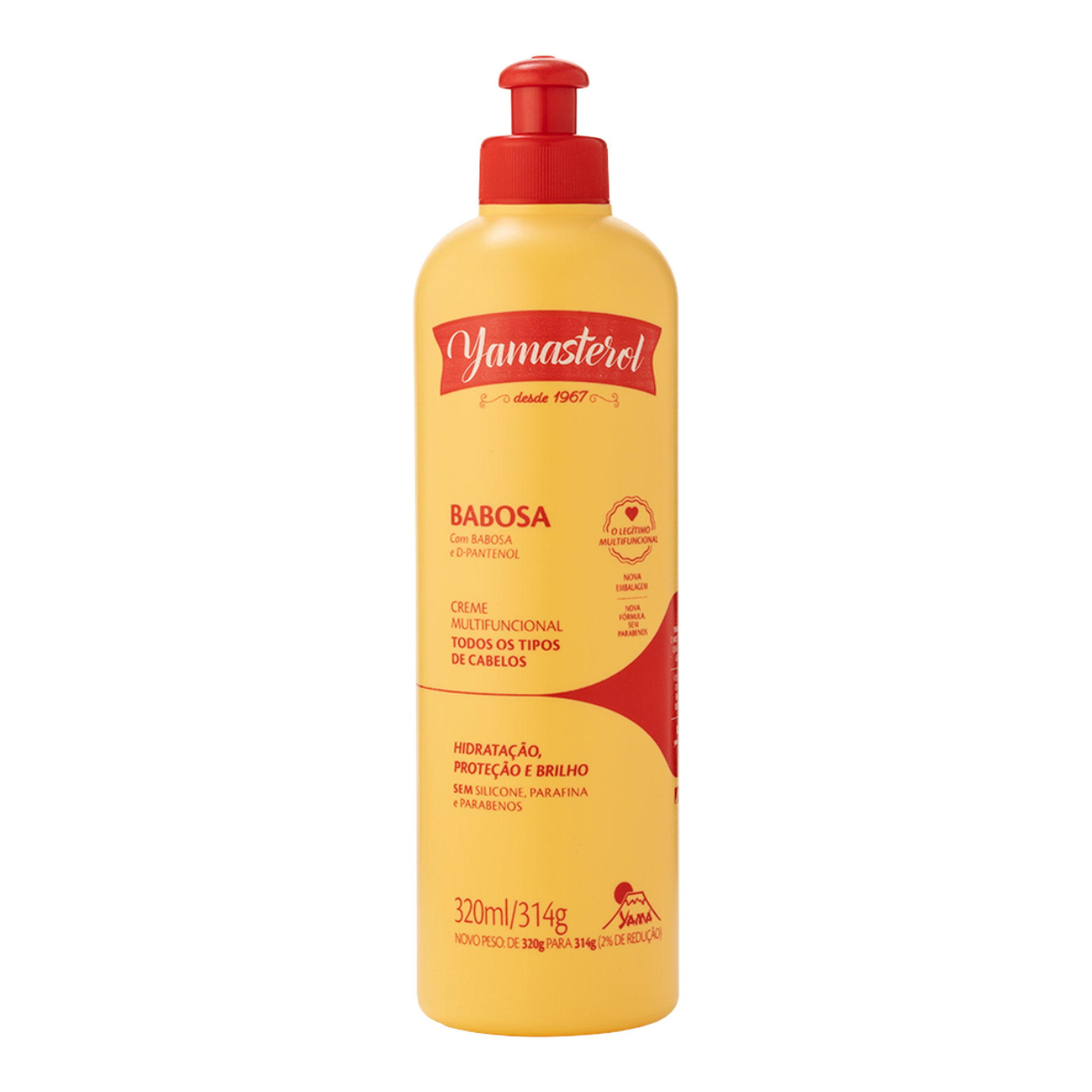 Creme Multifuncional Babosa e D-Pantenol Yamasterol Frasco 320ml