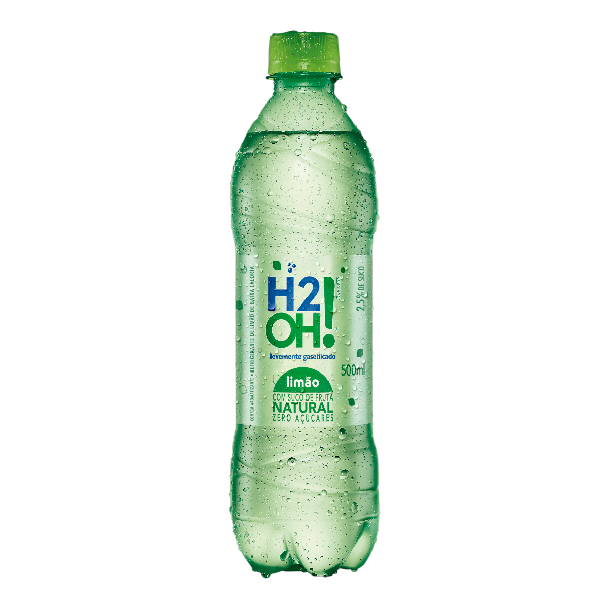 Refrigerante Lim&atilde;o Zero A&ccedil;&uacute;car H2OH! Garrafa 500ml