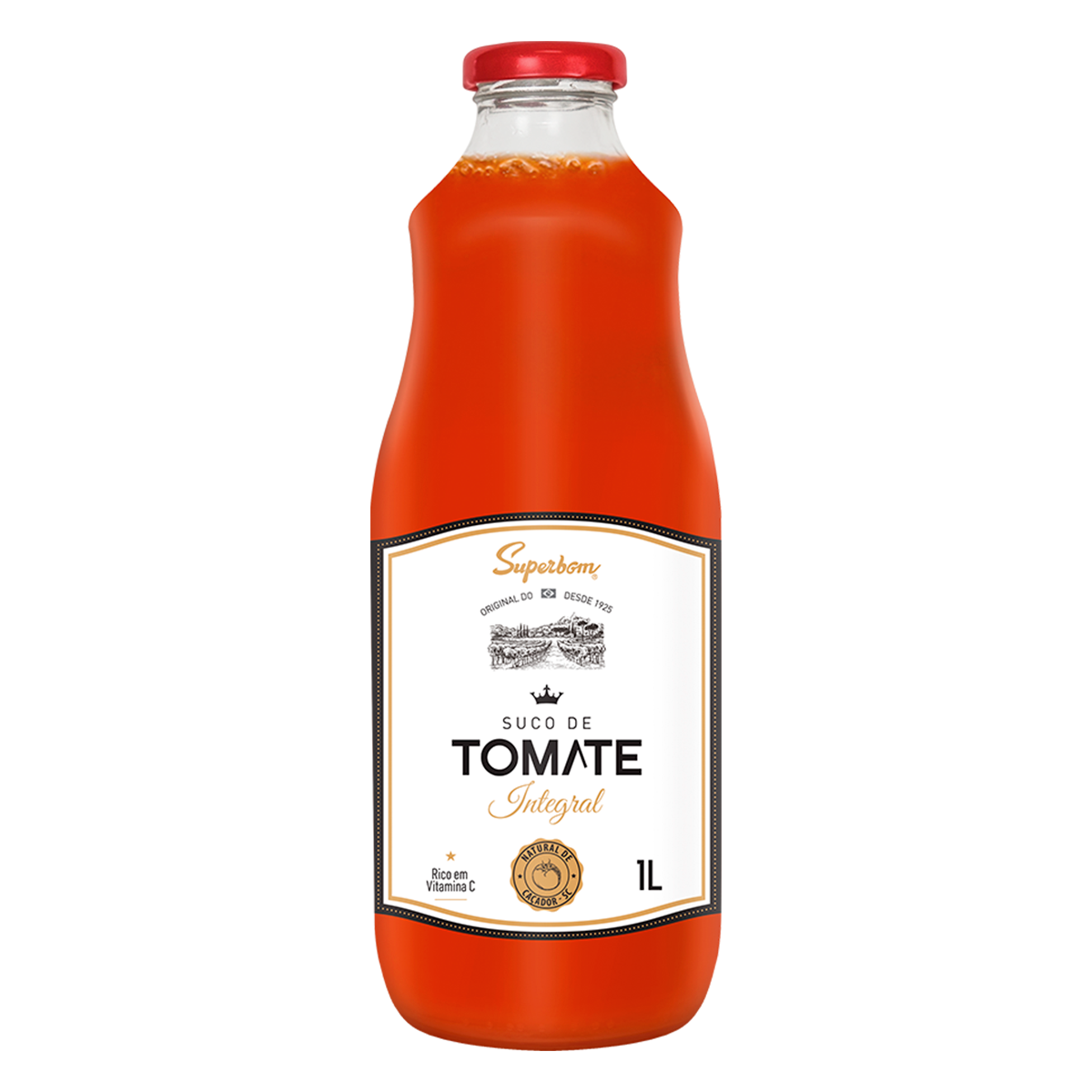 Suco de Tomate Superbom Garrafa 1l