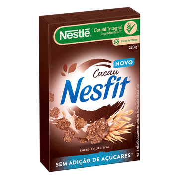 Cereal Matinal Integral Cacau Nestlé Nesfit Caixa 220g