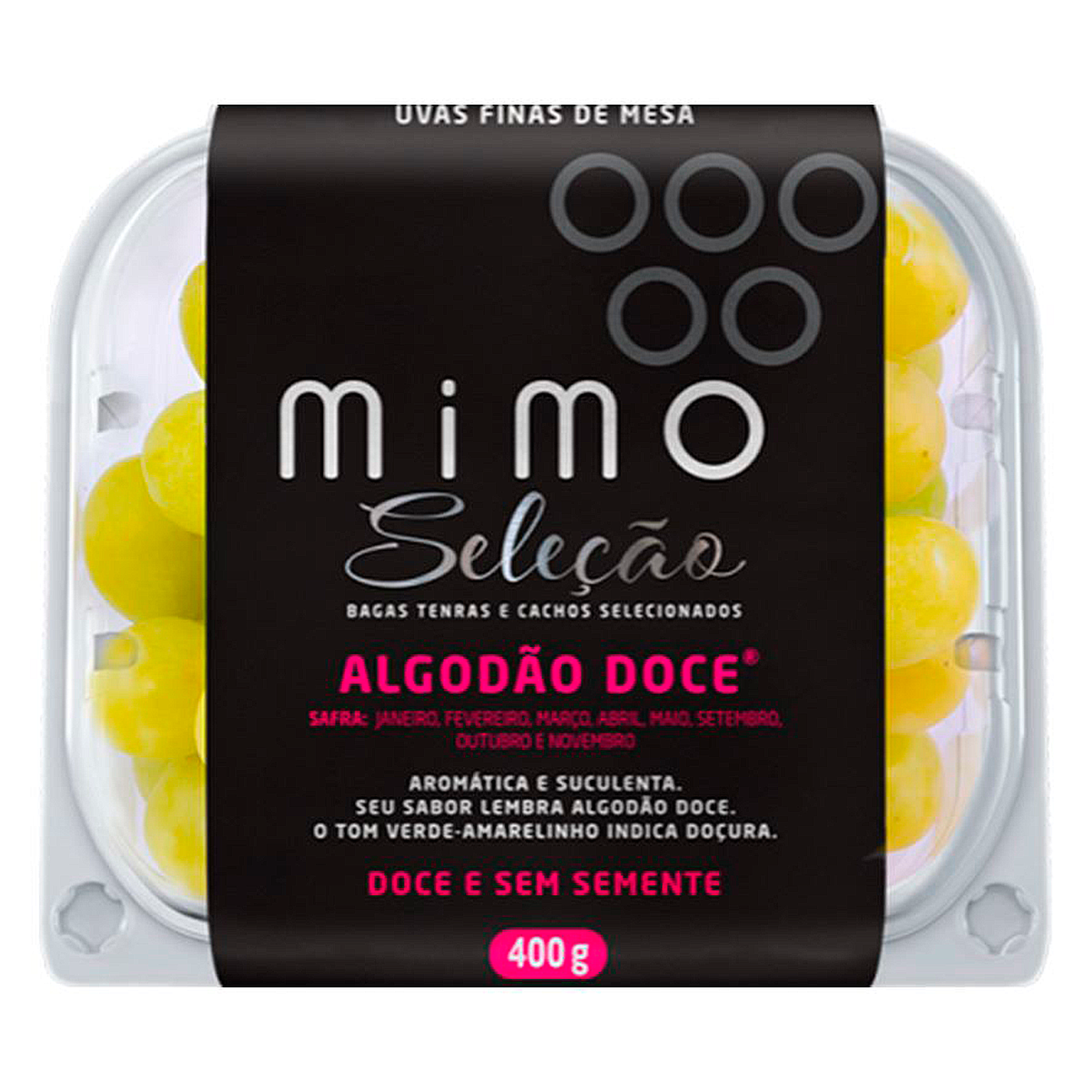 Uva Algodão Doce Mimo 400g