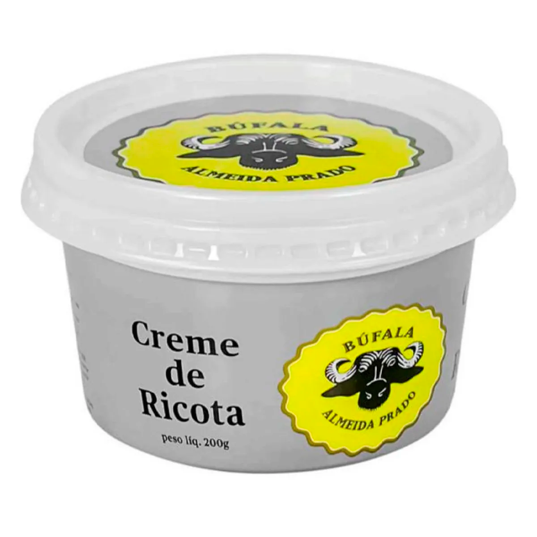 Creme de Ricota B&uacute;fala Almeida Prado Pote 200g