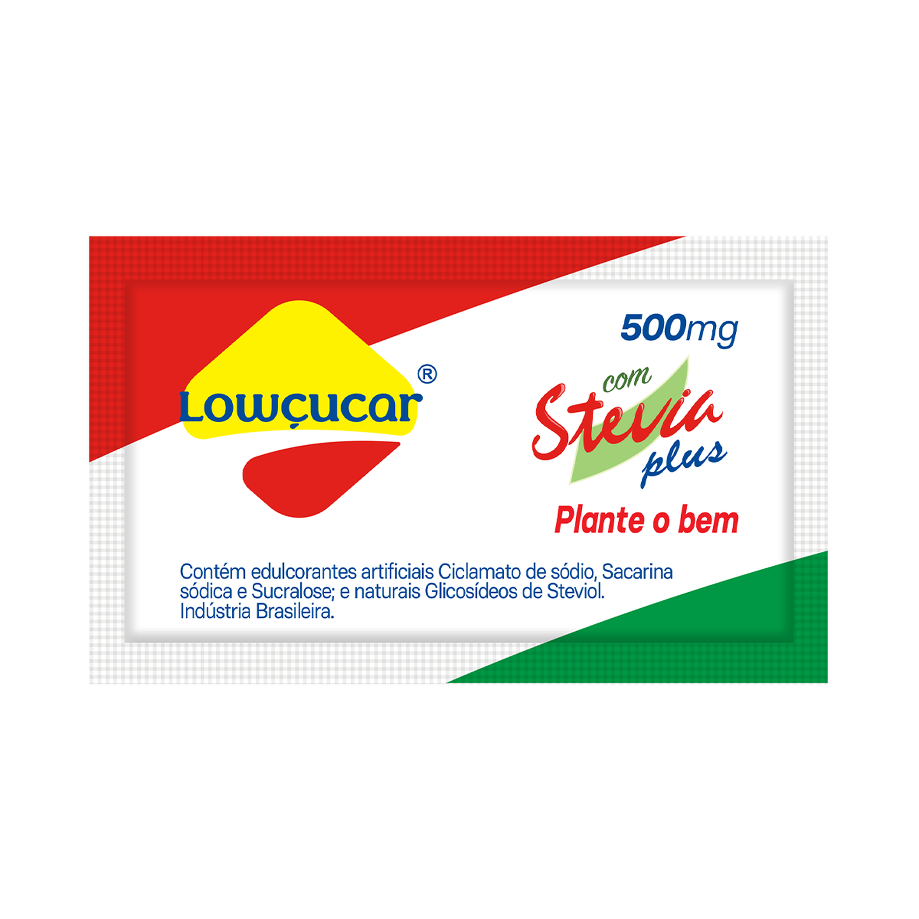 Adoçante em Pó Stevia Lowçucar Plus Caixa 25g C/50 Unidades