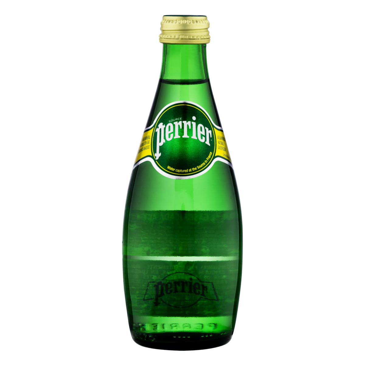 &Aacute;gua Mineral Natural com G&aacute;s Perrier Garrafa 330ml&nbsp;