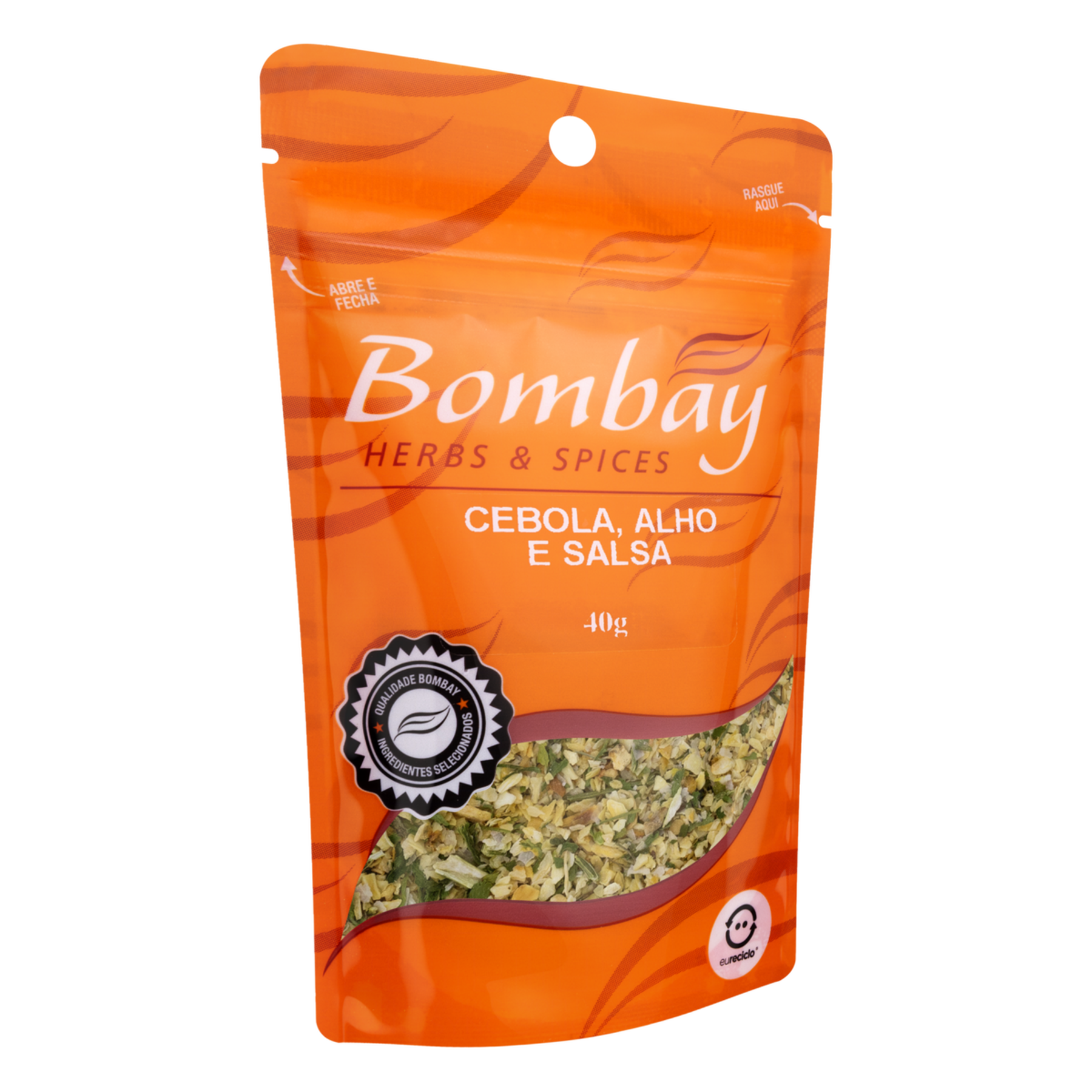 Cebola, Alho e Salsa Bombay Pouch 40g