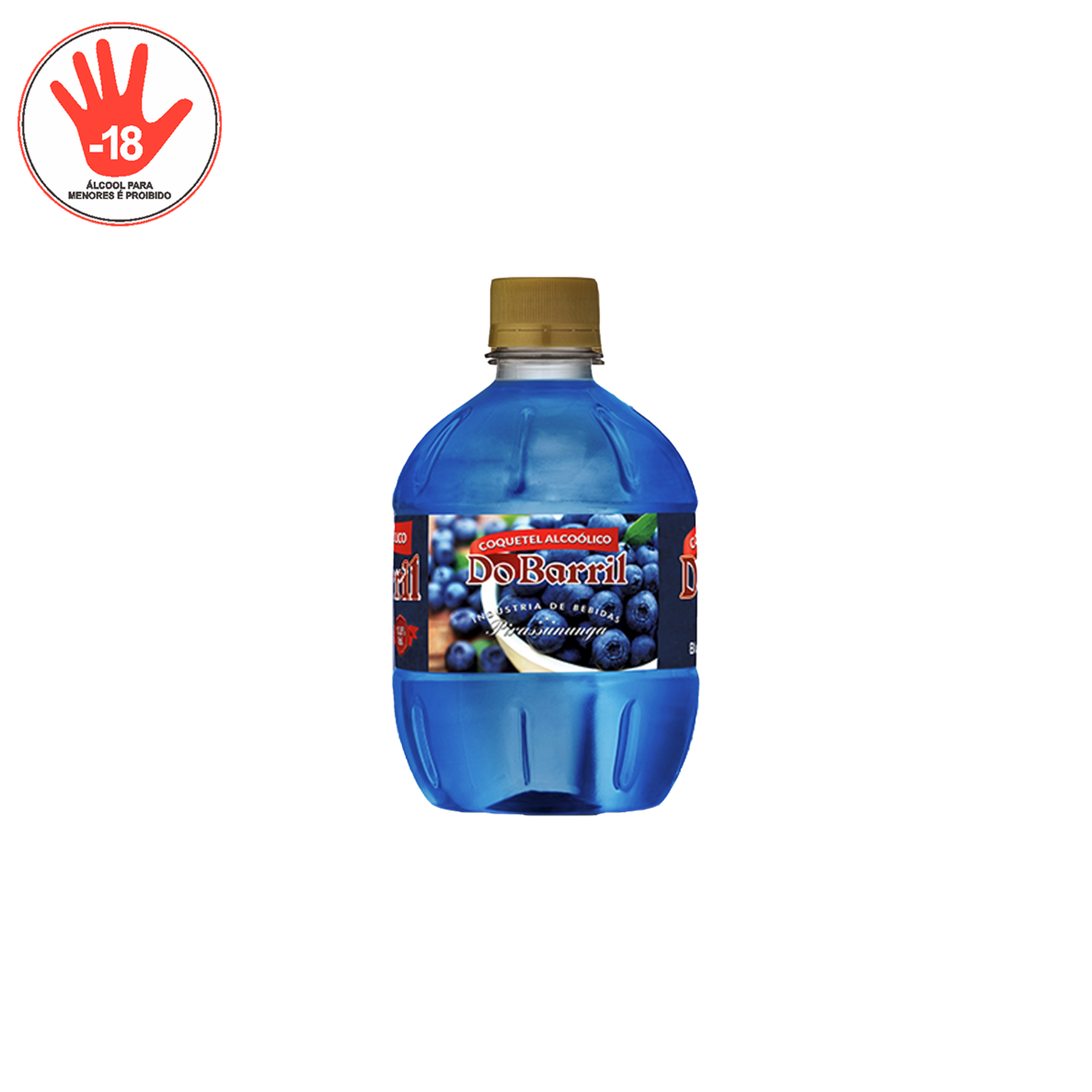 Coquetel Blueberry Do Barril 500ml