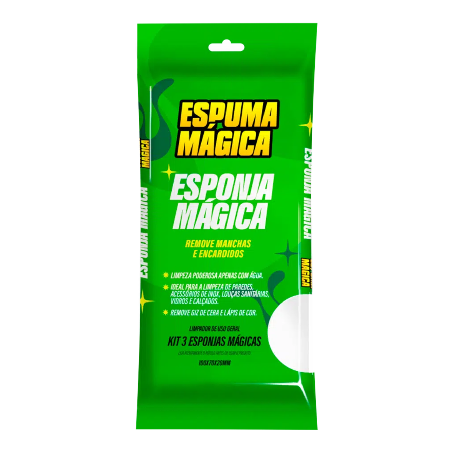 Esponja M&aacute;gica ProAuto 3 Unidades