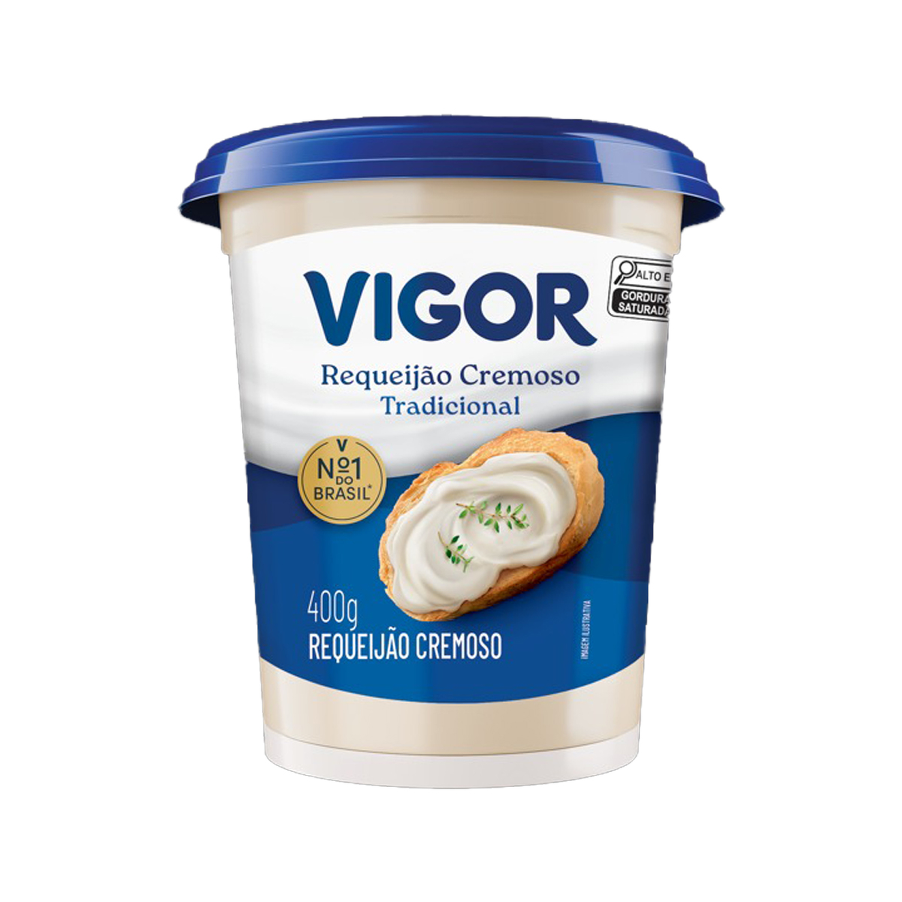 Requeijão Cremoso Tradicional Vigor Pote 400g