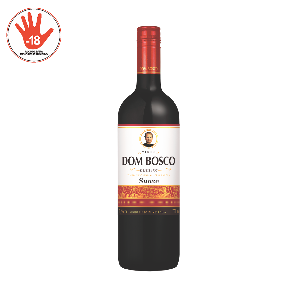 Vinho Tinto Suave Dom Bosco Garrafa 750ml