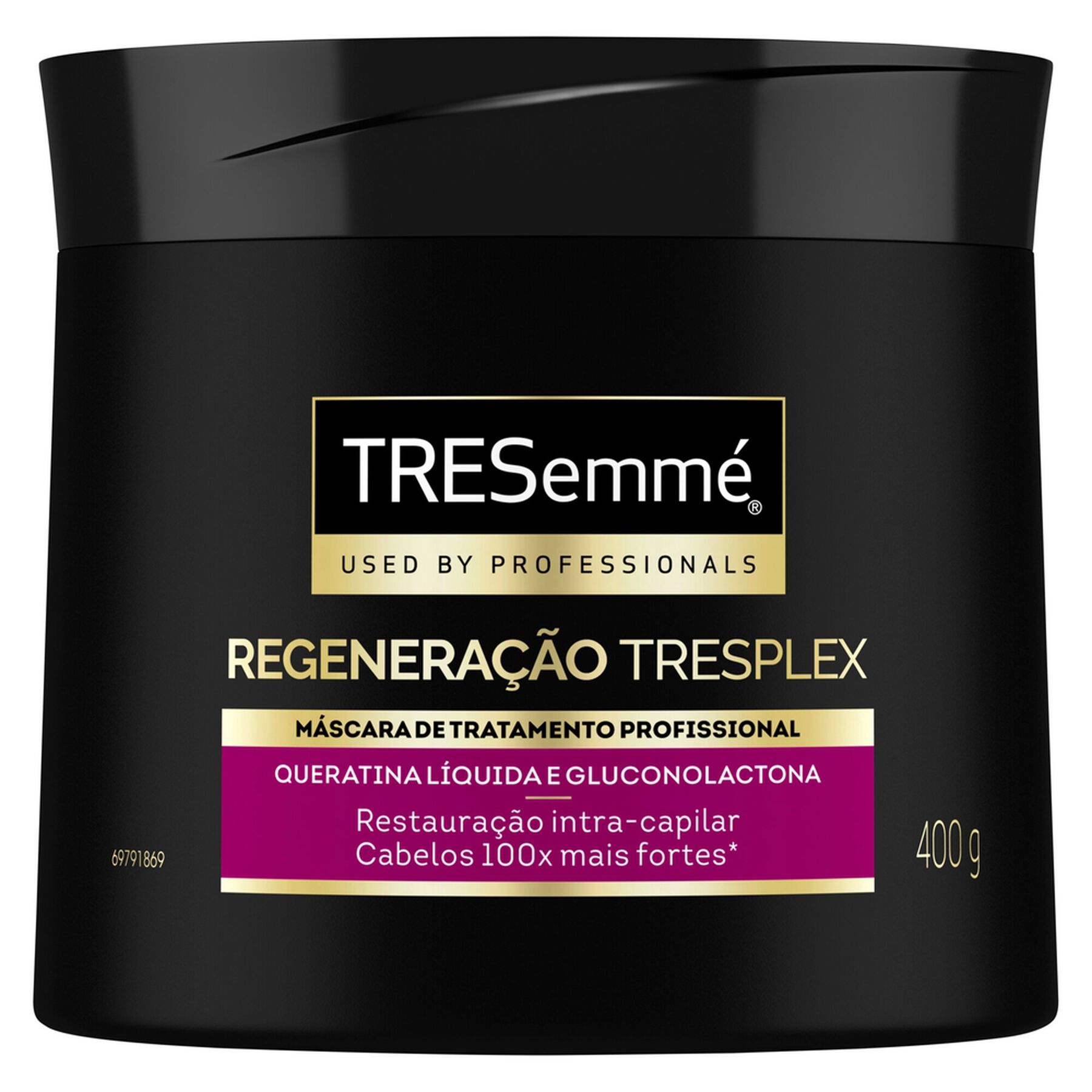 M&aacute;scara de Tratamento Pr&eacute;-Shampoo Tresemm&eacute; Tresplex Regenera&ccedil;&atilde;o Tend&ecirc;ncias de Sal&atilde;o Pote 400g&nbsp;