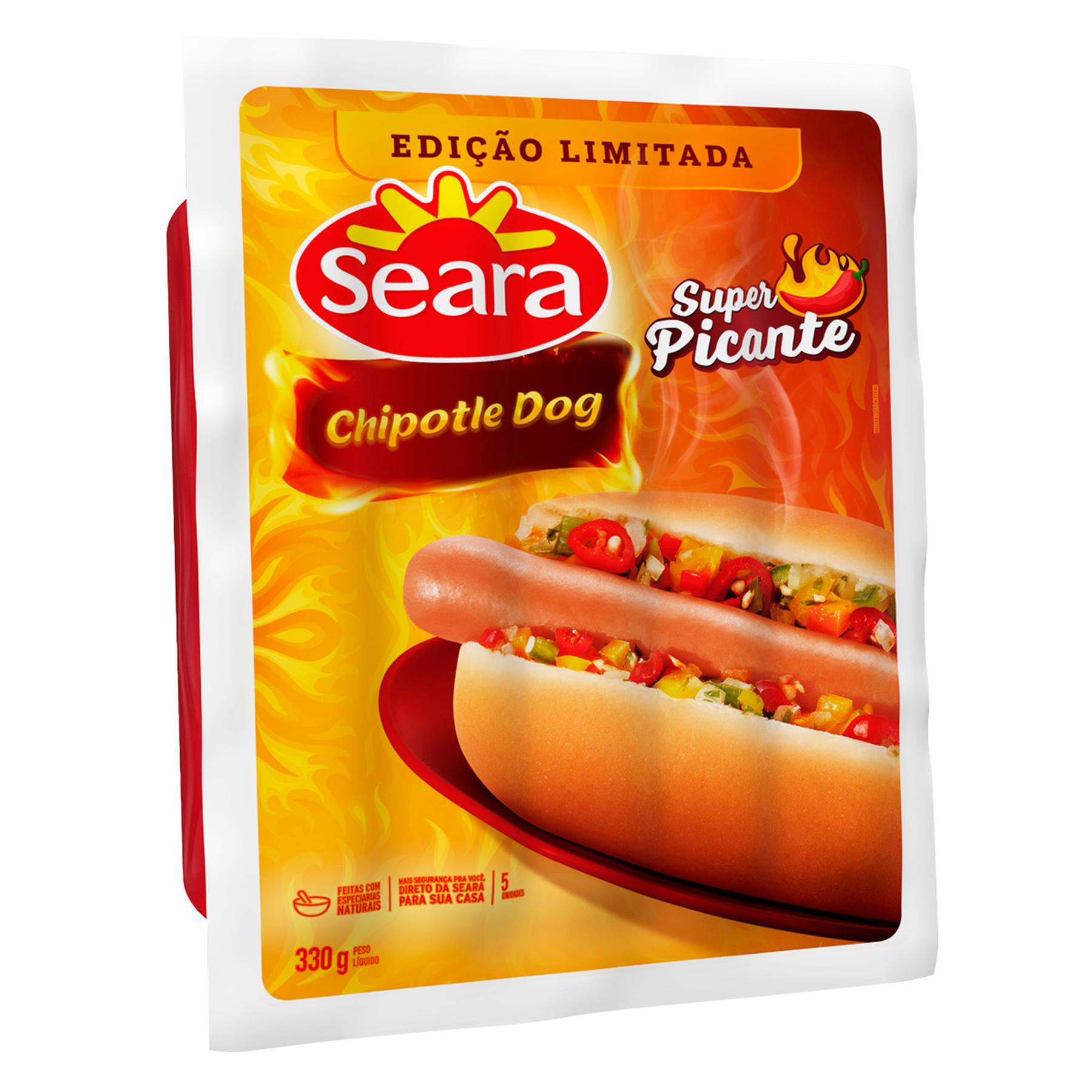 Salsicha Chipotle Dog Super Picante Seara 330g