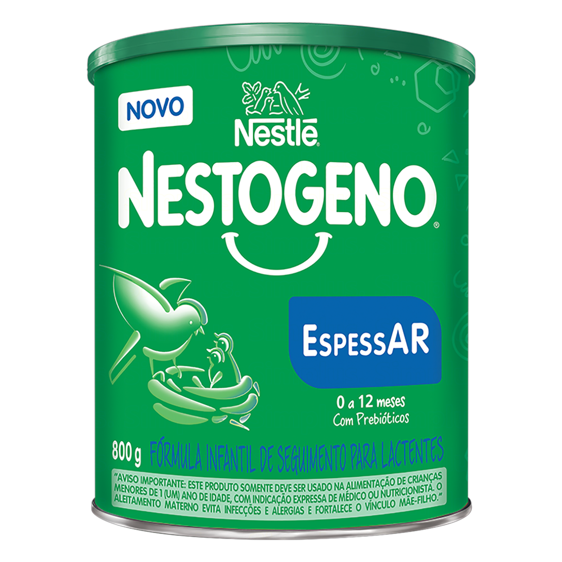 Fórmula Infantil para Lactentes Nestlé Nestogeno Espessar Lata 800g