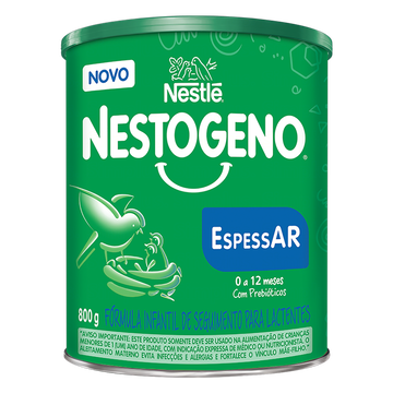 Fórmula Infantil para Lactentes Nestlé Nestogeno Espessar Lata 800g