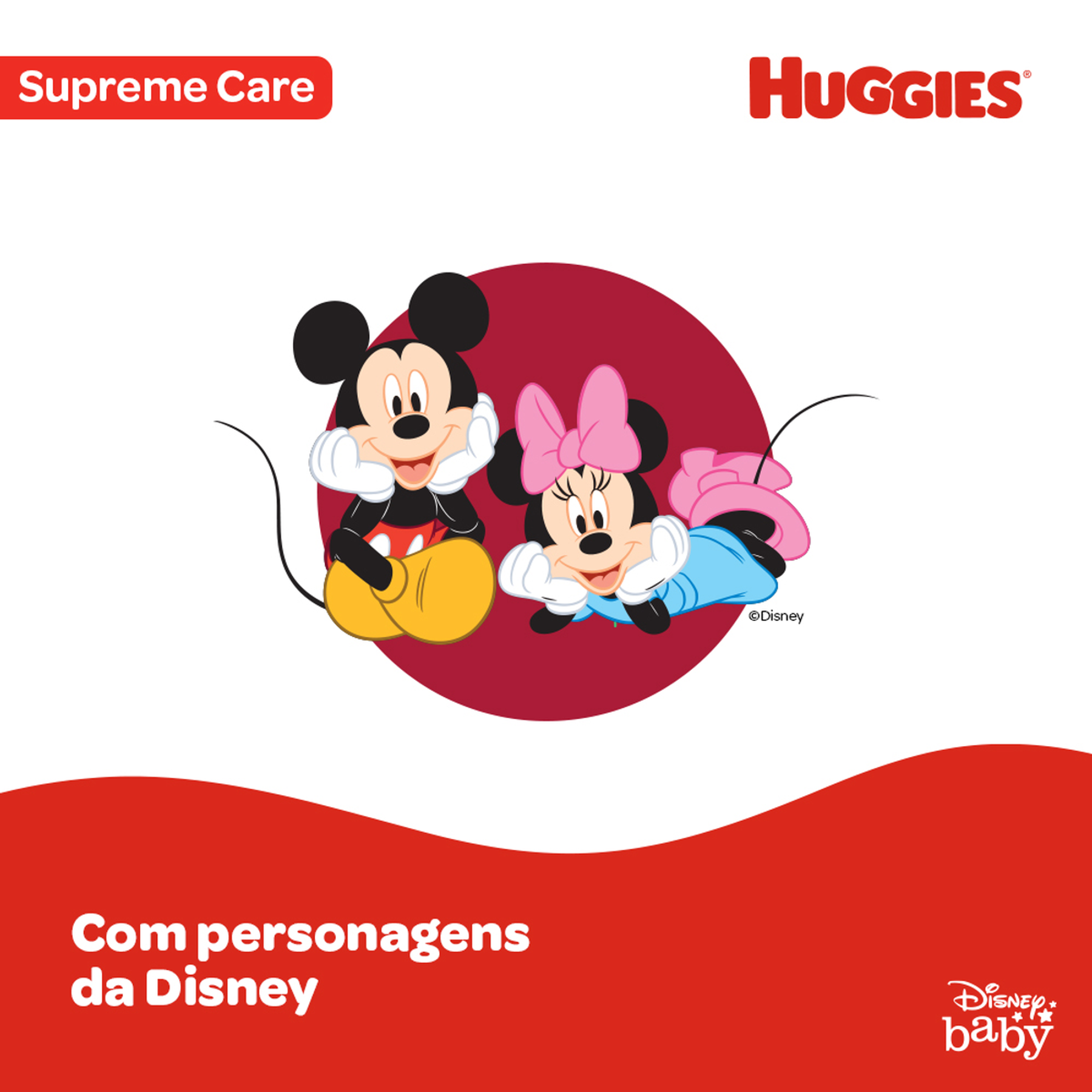 Toalha Umedecida Supreme Care Huggies Pacote C/48 Unidades