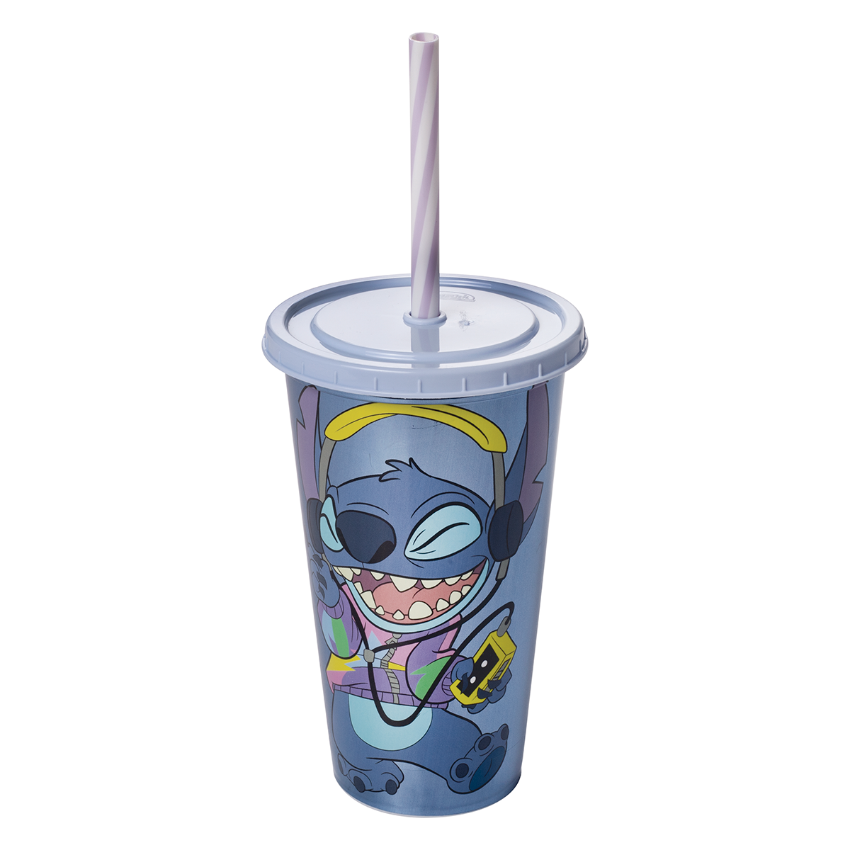 Copo Refri Stitch Plas&uacute;til 500ml - Sortido