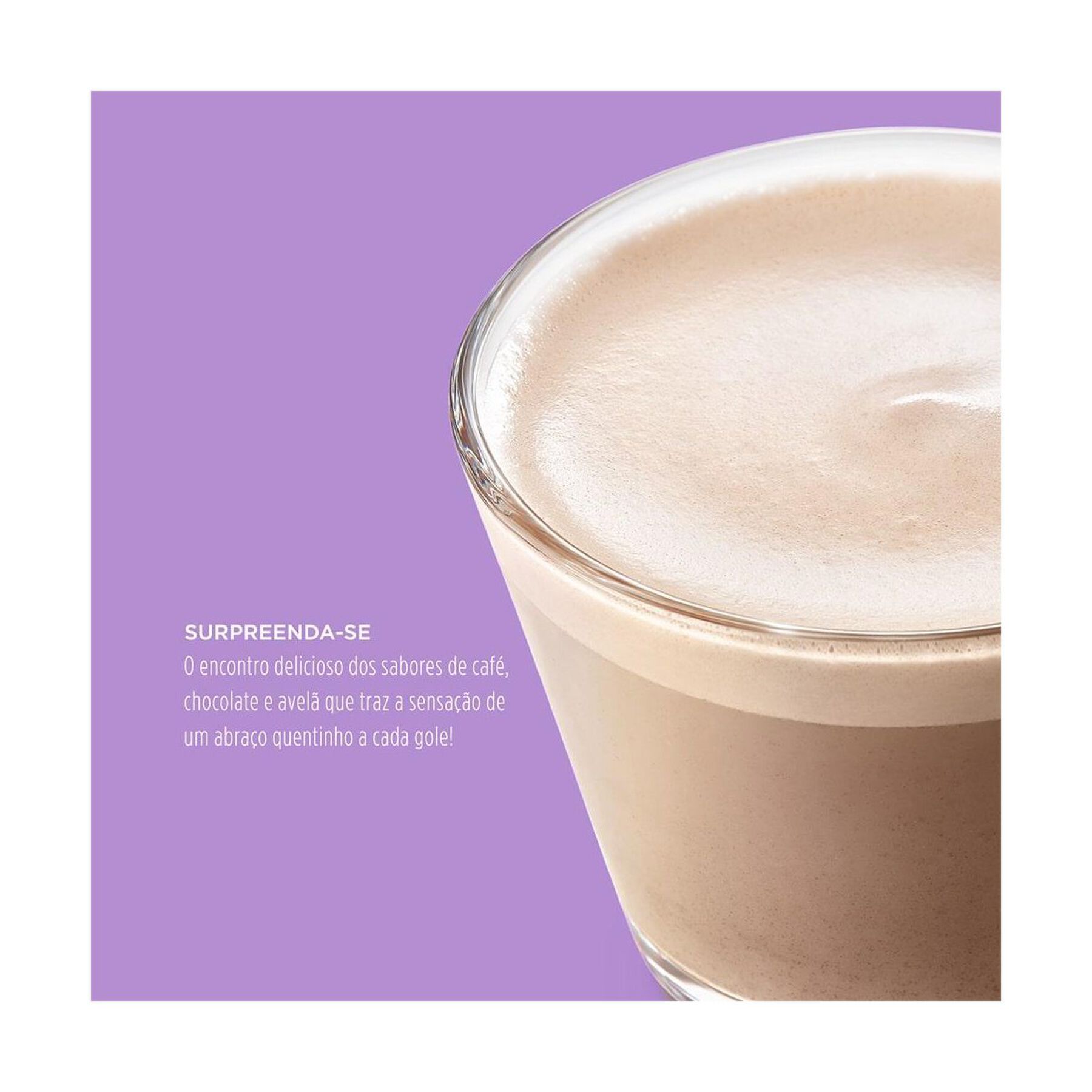 Mochaccino em Cápsula Avelã Dolce Gusto Nescafé Caixa C/10 Unidades