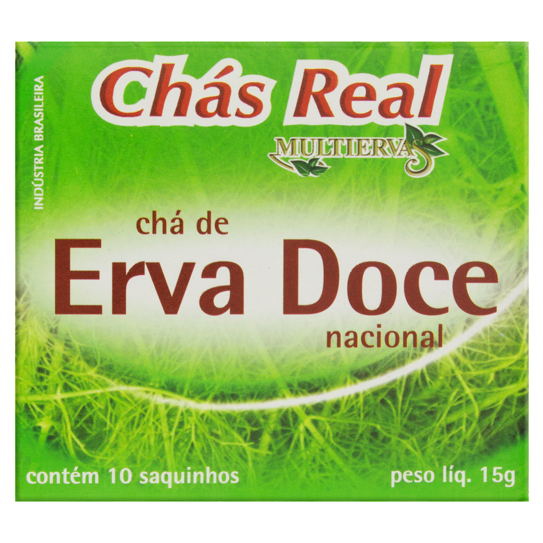 Ch&aacute; Erva-Doce Real Multiervas Caixa 15g 10 Unidades&nbsp;