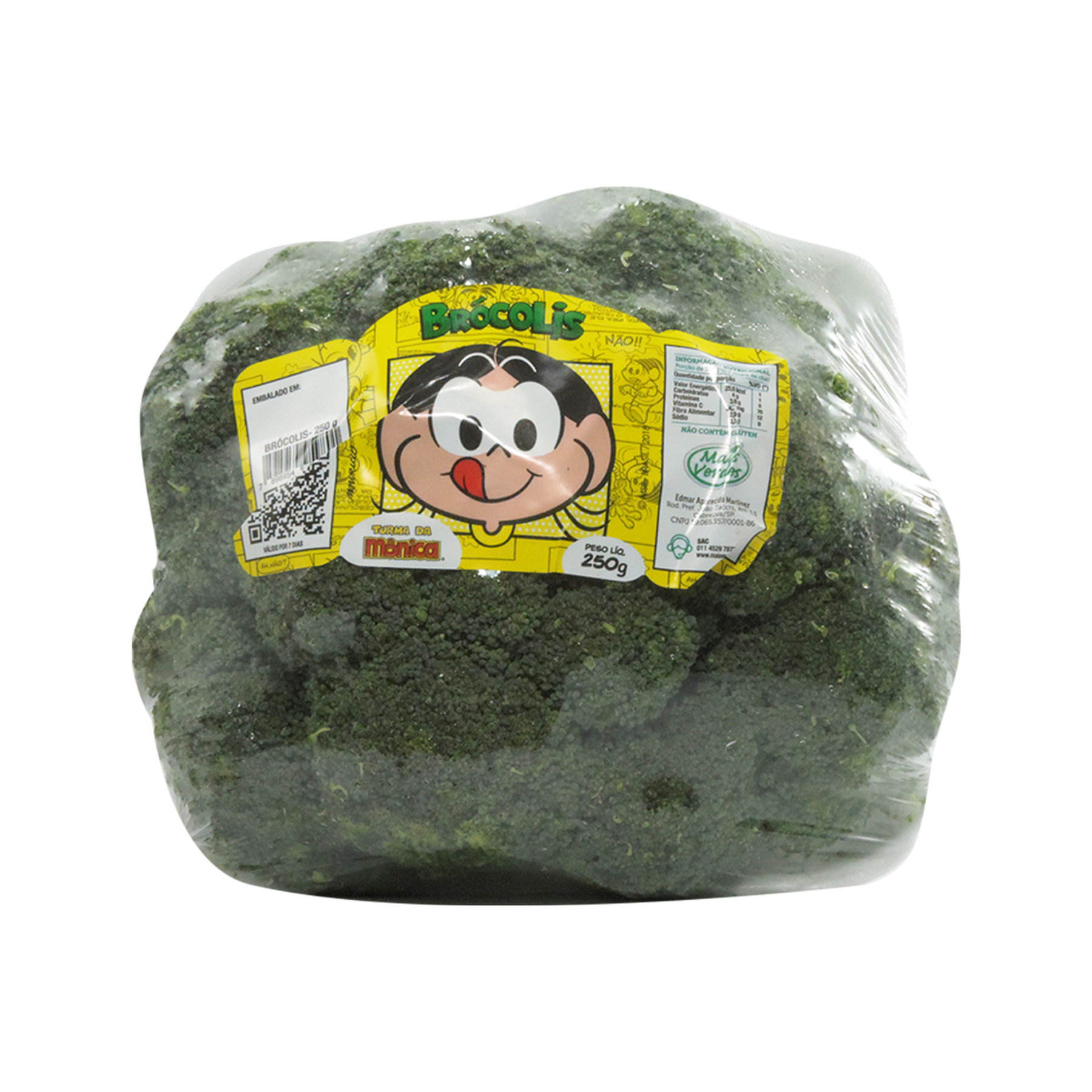 Br&oacute;colis Turma Da Monica 250g