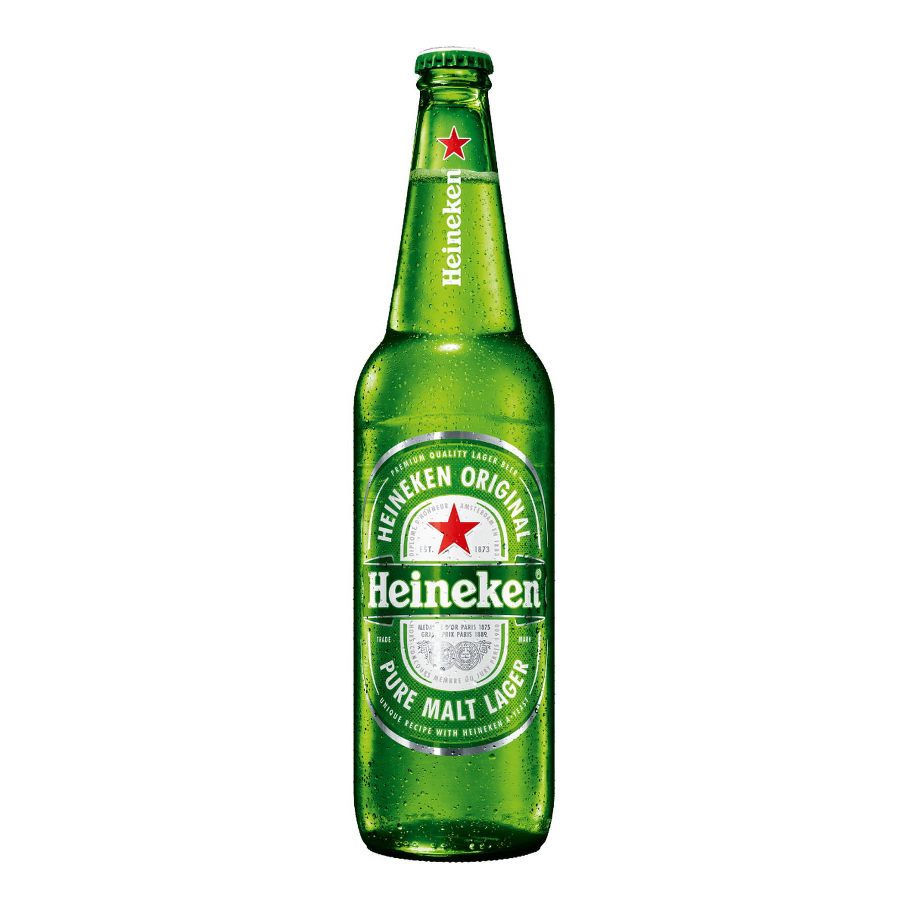 Cerveja Lager Puro Malte Heineken Garrafa 600ml