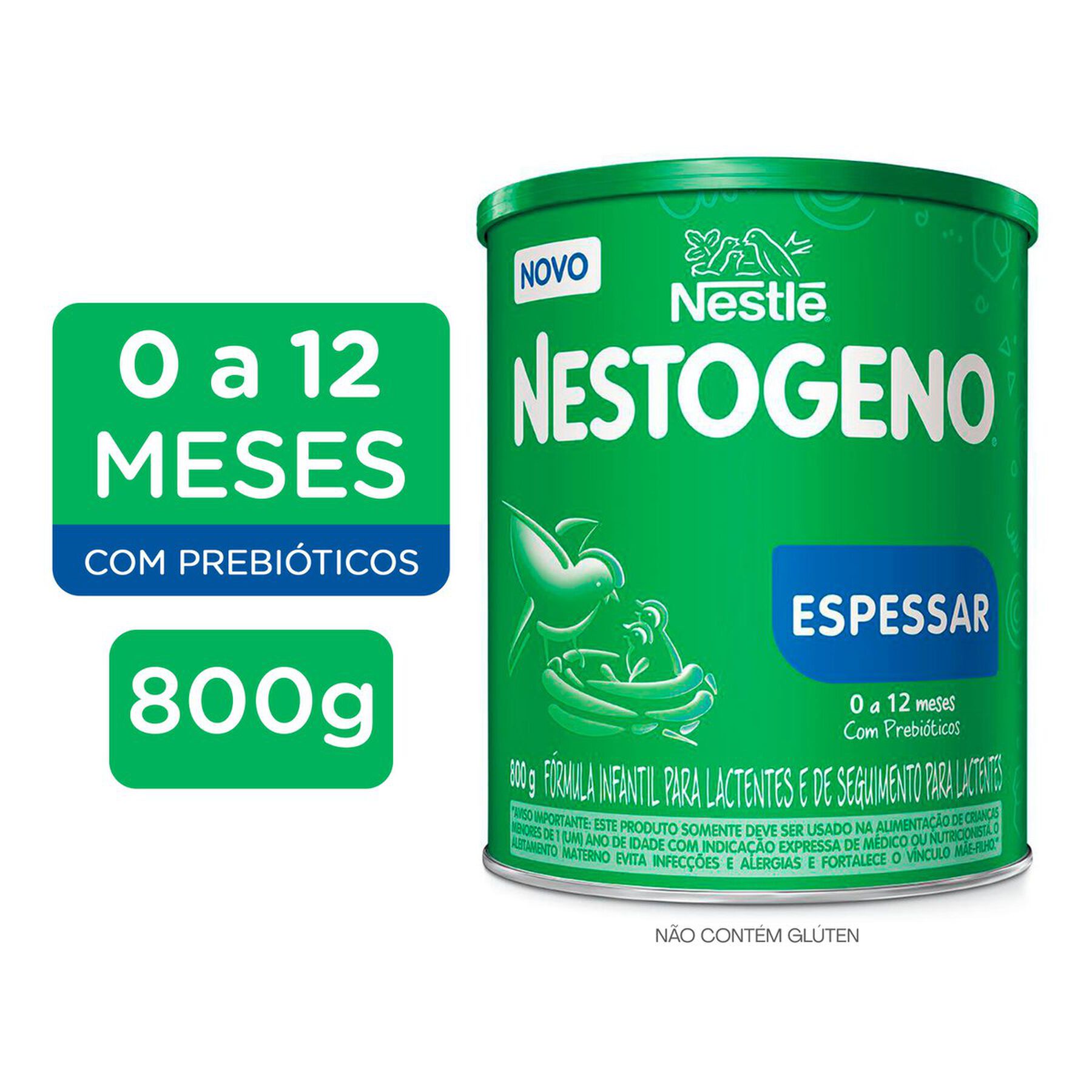 Fórmula Infantil para Lactentes Nestlé Nestogeno Espessar Lata 800g