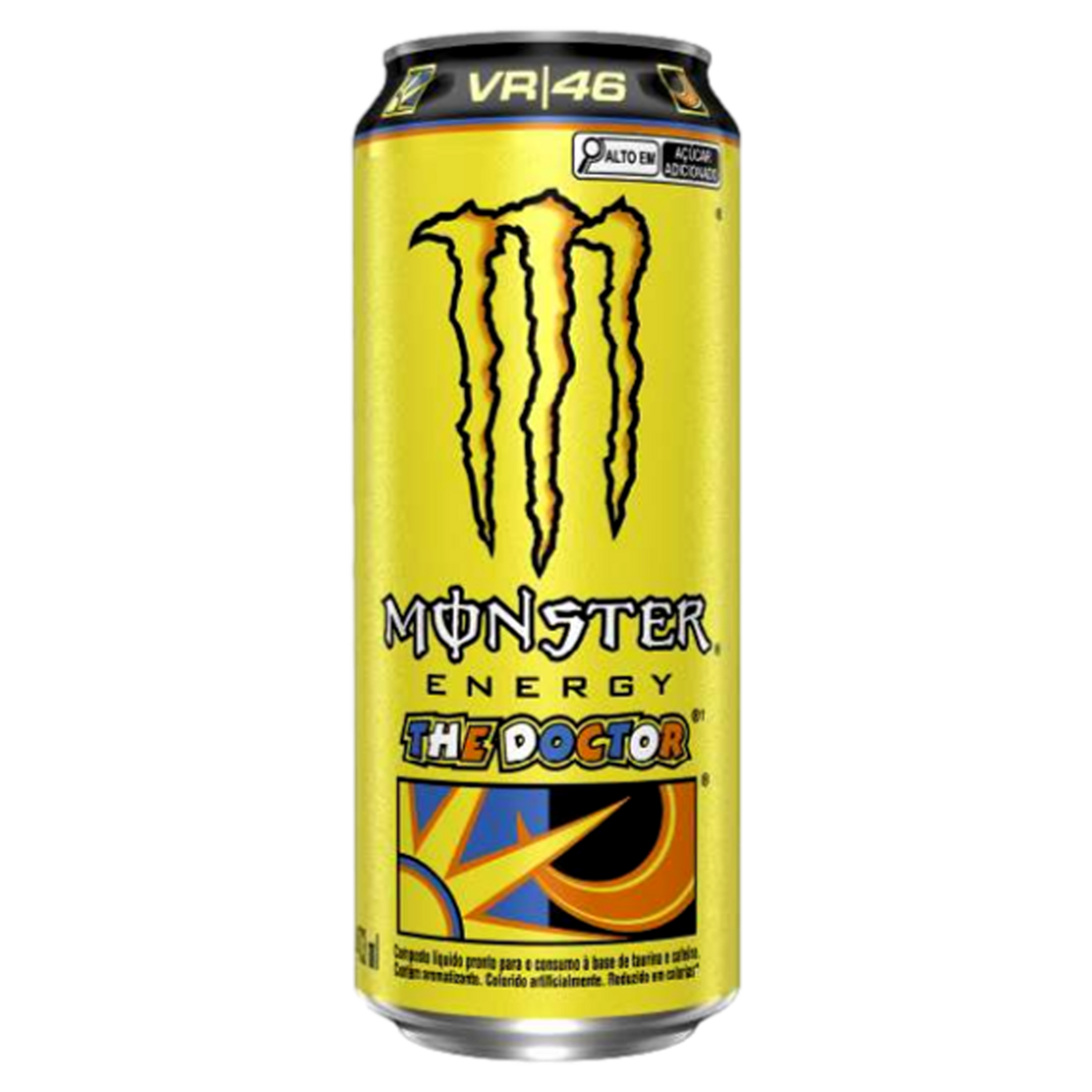 Energ&eacute;tico The Doctor VR46 Monster Lata 473ml