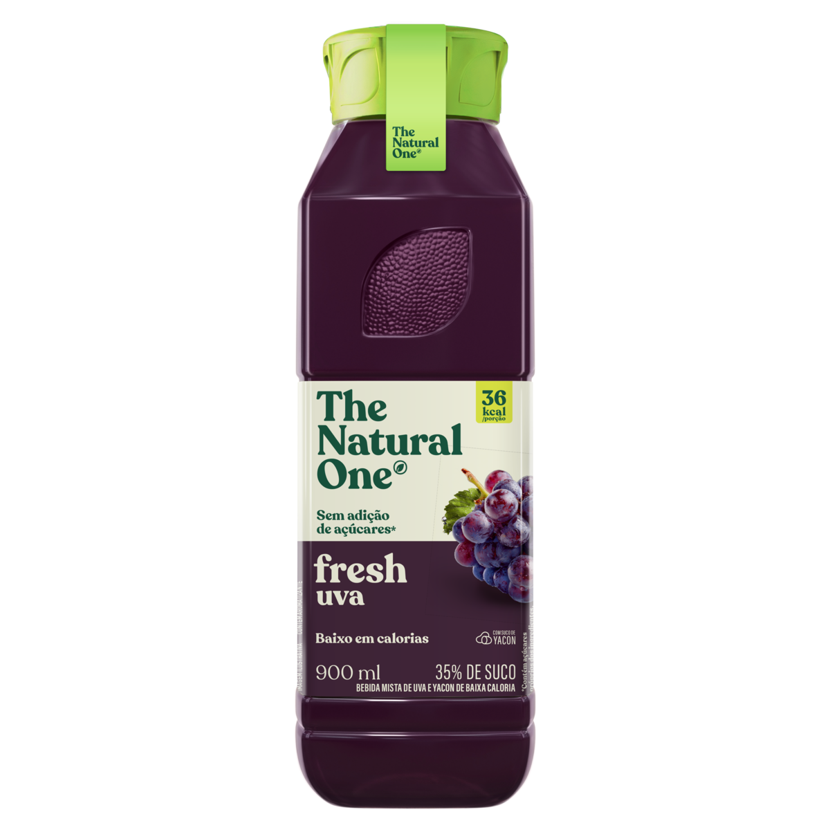 Bebida Mista Uva e Yacon The Natural One Fresh Ambiente Garrafa 900ml